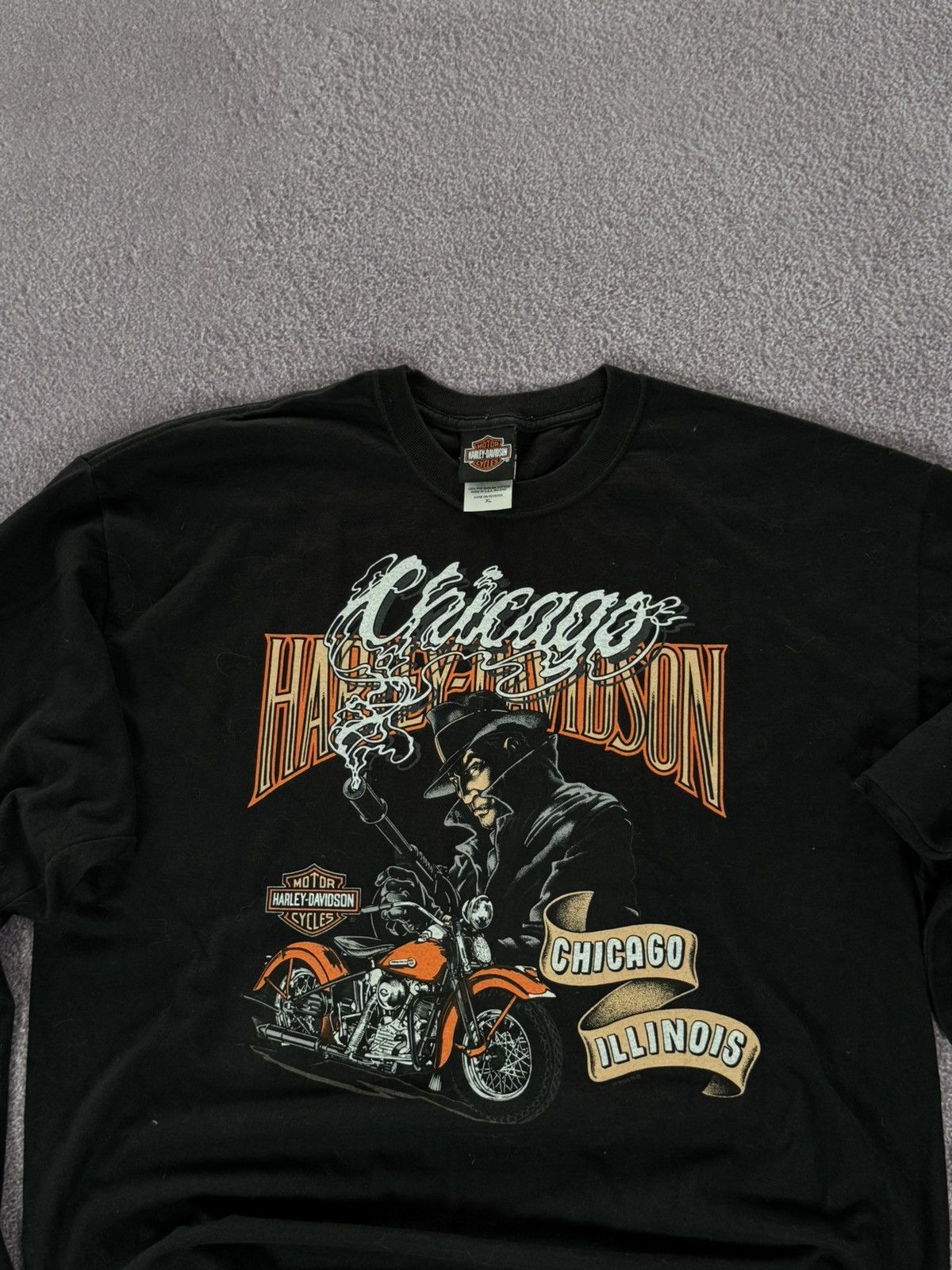 Harley Davidson Vintage Harley Davidson Long Sleeve Shirt Y2K Graphic Size US XL / EU 56 / 4 - 2 Thumbnail