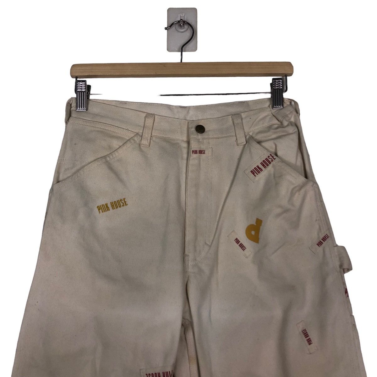 Hysteric Glamour 🔥Bush Pants Cargo Pocket Pink House Issey Miyake Size US 26 / EU 42 - 3 Thumbnail