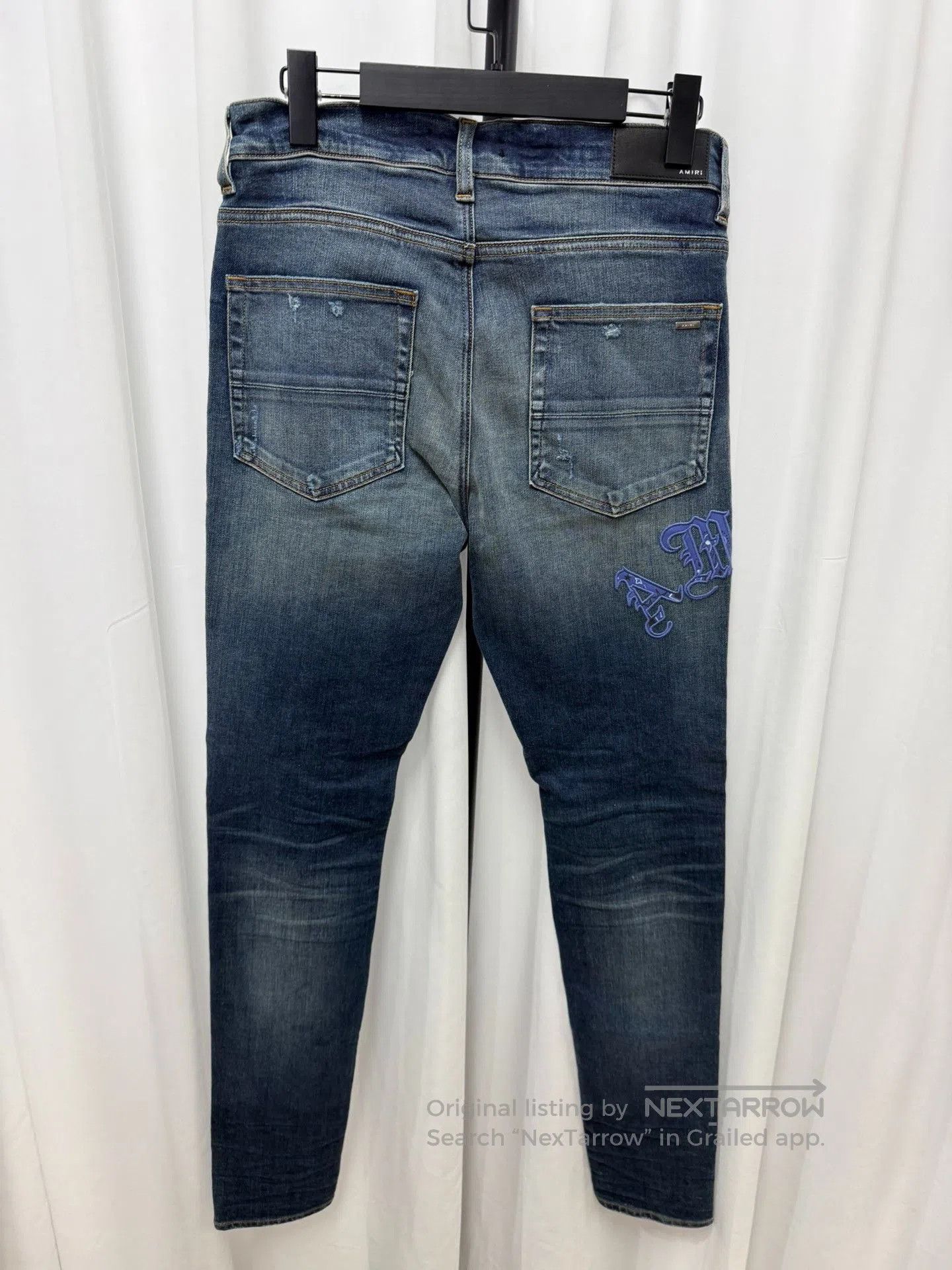 Amiri Amiri Slim Distressed Jeans 32. Size US 32 / EU 48 - 7 Thumbnail