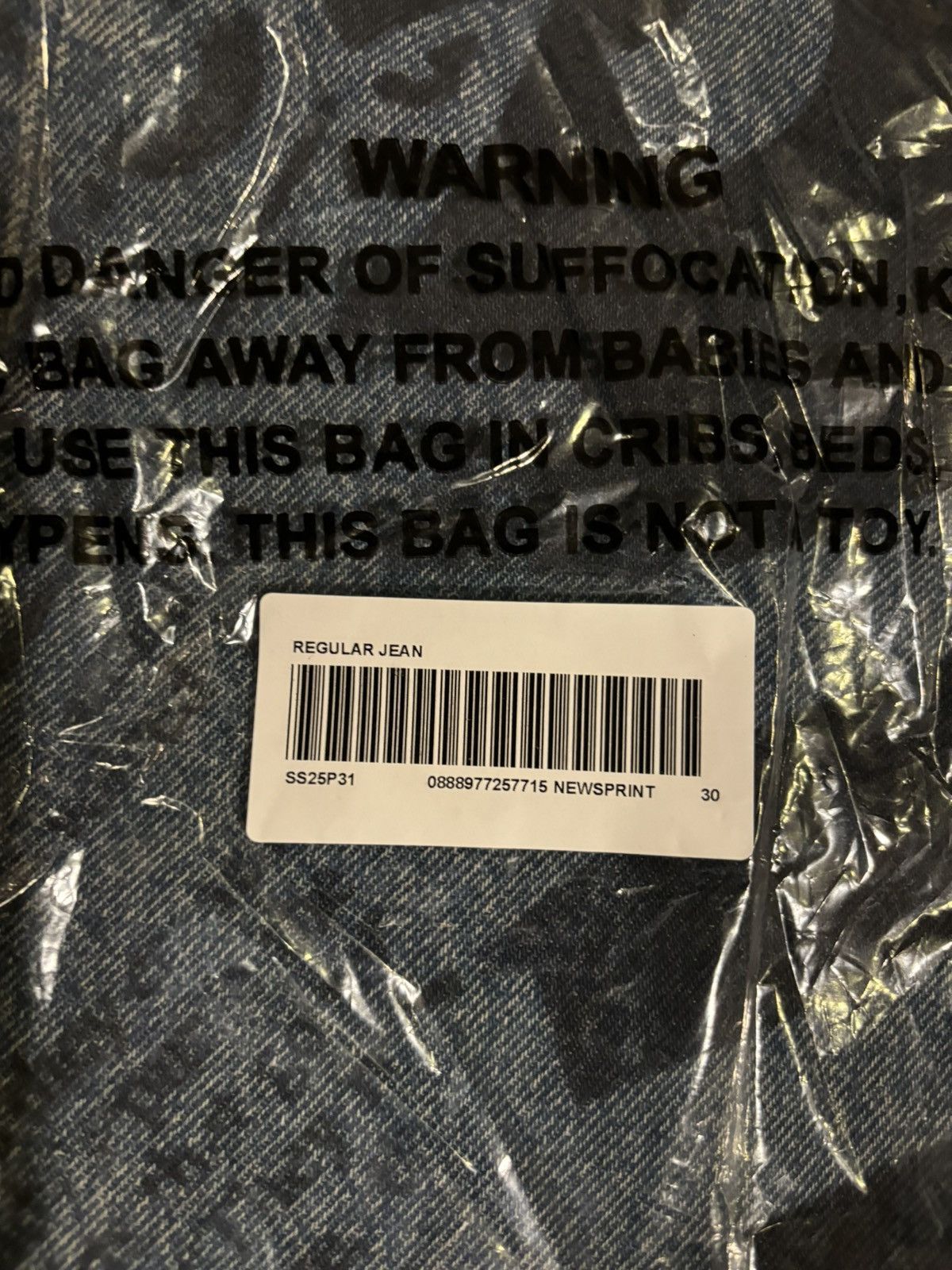 Supreme Supreme Newspaper regular Jean | Grailed