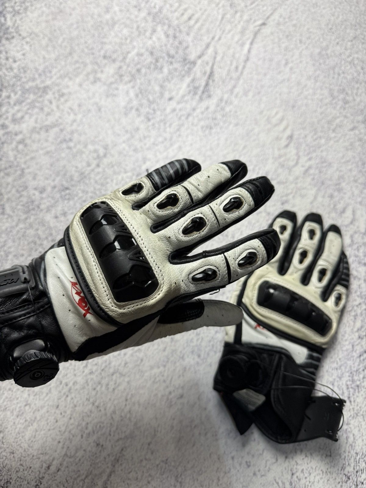 Japanese Brand Vintage Motorcycle Gloves Knox Avant garde Y2K Size ONE SIZE - 18 Thumbnail