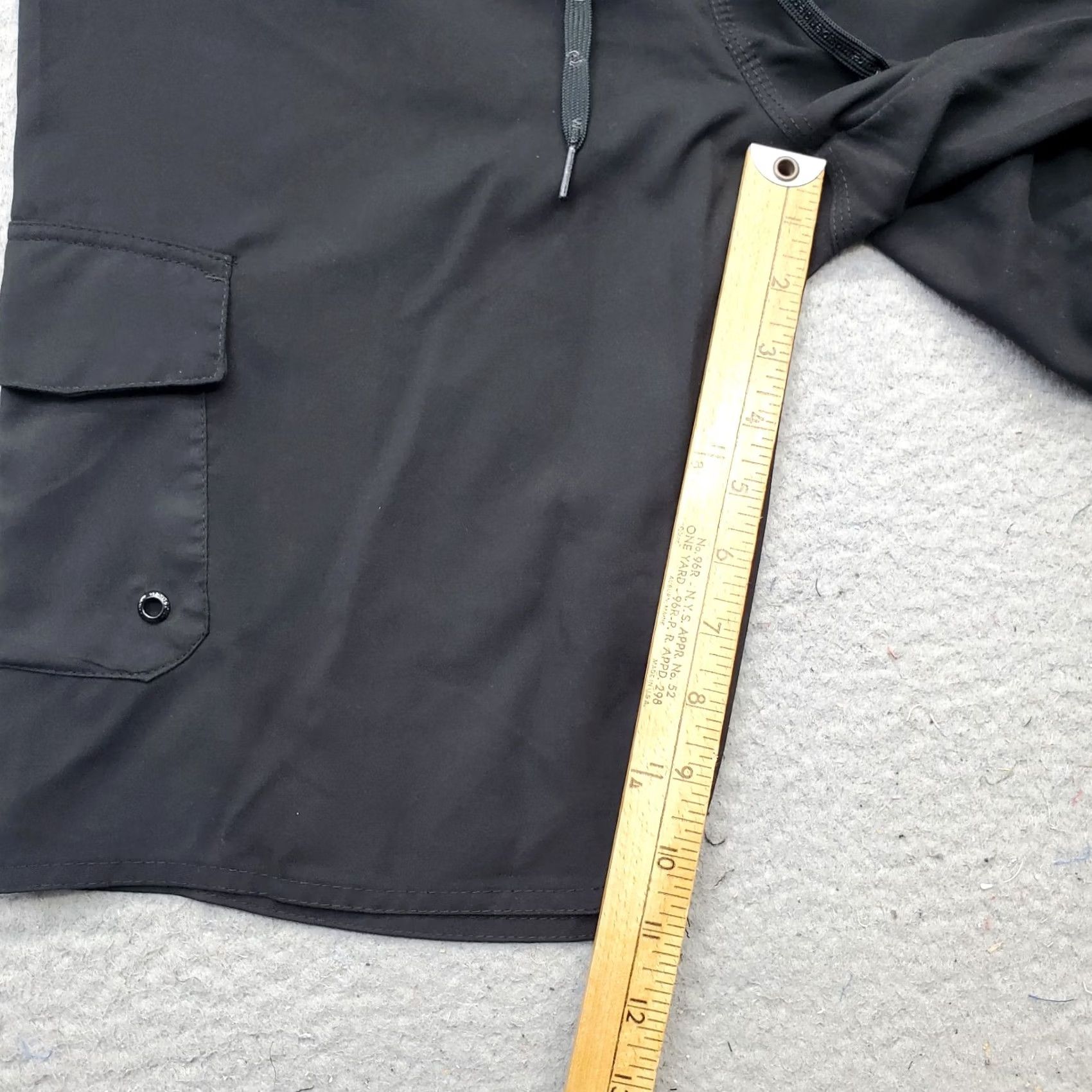 Hang Ten Hang Ten Mens Board Shorts 30 Black Drawstring Waist Surfing Beach Shorts Swim Bottoms Size US 30 / EU 46 - 4 Thumbnail