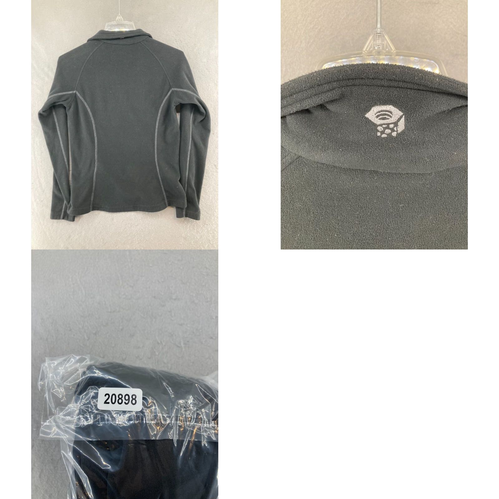 Mountain Hardwear Mountain Hardwear Womens Fleece Pullover S Black 1/4 Zip Outdoor Hiking Sweatshirt Women's Small Fleece Solid 1/4 Zip Outdoor Size S / US 4 / IT 40 - 8 Thumbnail