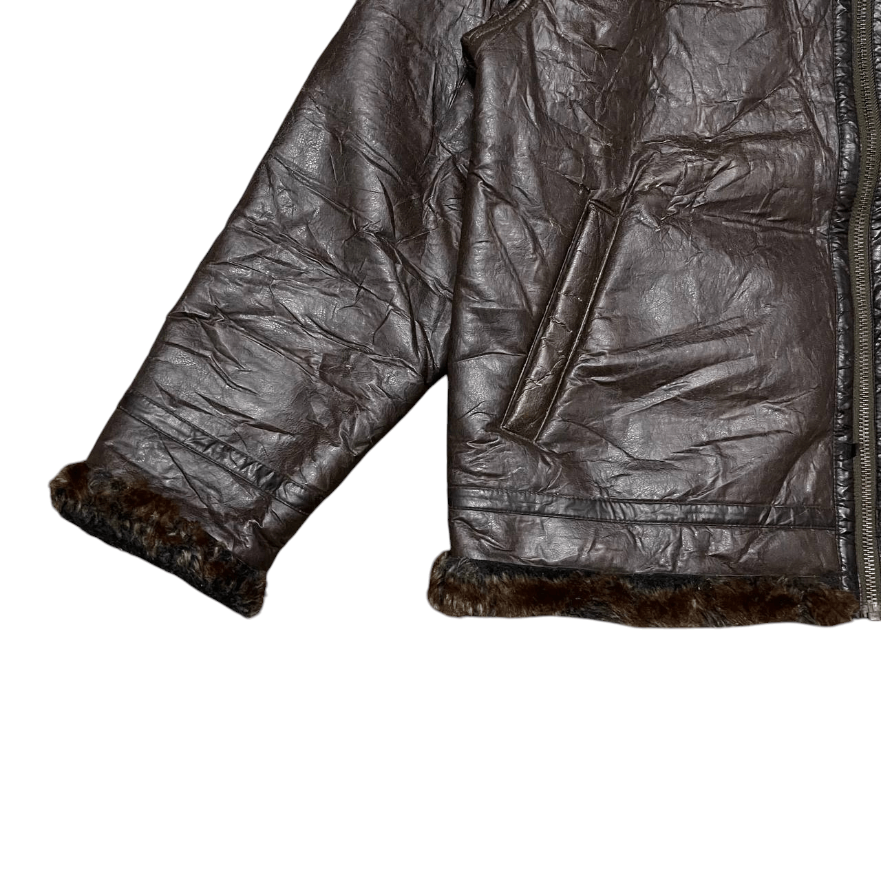 Japanese Brand Vintage Guild 6&9 Shearling Jacket lgb ifsixwasnine Size US L / EU 52-54 / 3 - 3 Thumbnail