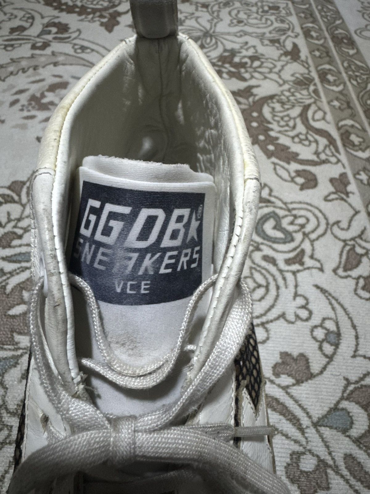 Noah NOAH X GGDB Star White High Top Sneakers Size US 11.5 / EU 44-45 - 7 Thumbnail