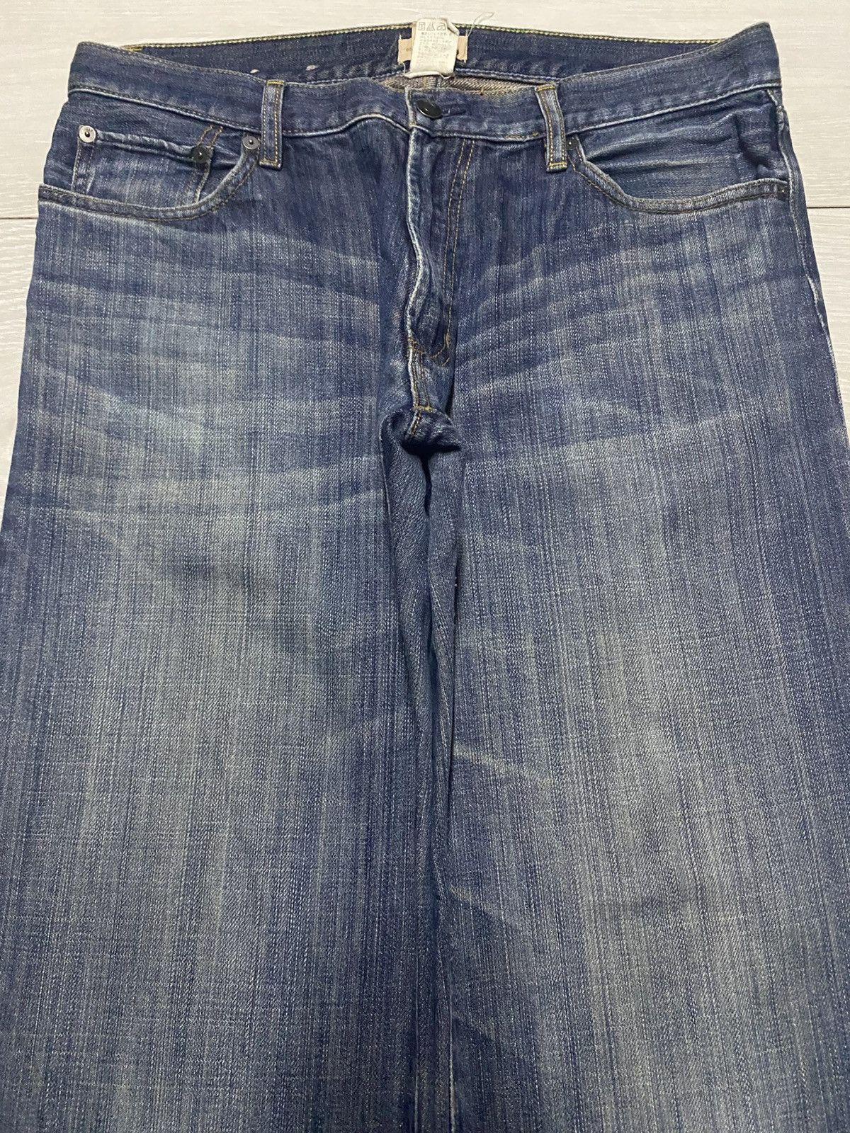 Gap × John Elliott Vintage Gap Denim Faded Mud Wash Baggy Jeans Size US 34 / EU 50 - 3 Thumbnail