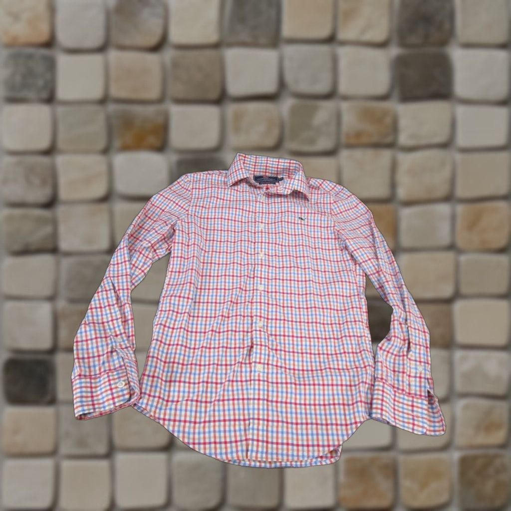 Vineyard Vines VINTAGE Vineyard Vines Shirt Mens XS Slim Whale Shirt Button Up Size US XS / EU 42 / 0 - 1 Thumbnail
