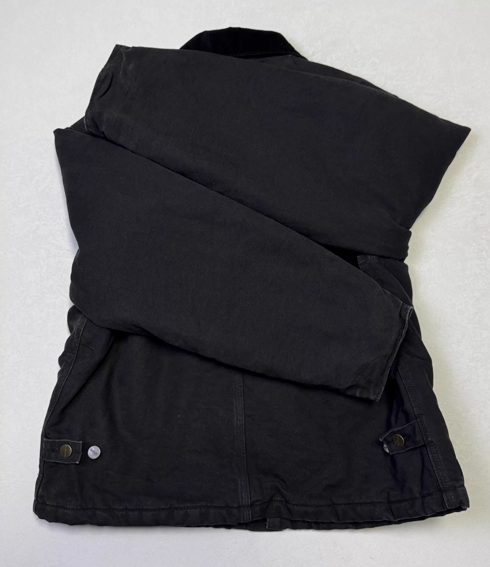 Carhartt Carhartt J22 Vintage Black L Work Jacket Size US L / EU 52-54 / 3 - 6 Thumbnail