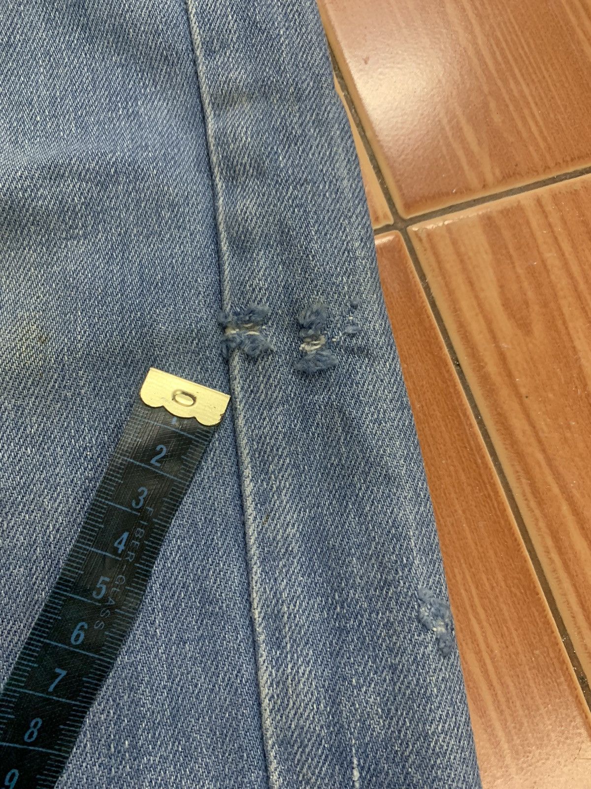 Lee Vtg 70s LEE RIDER light blue. ACCEPTED OFFER 💥 💥 Size US 30 / EU 46 - 8 Thumbnail