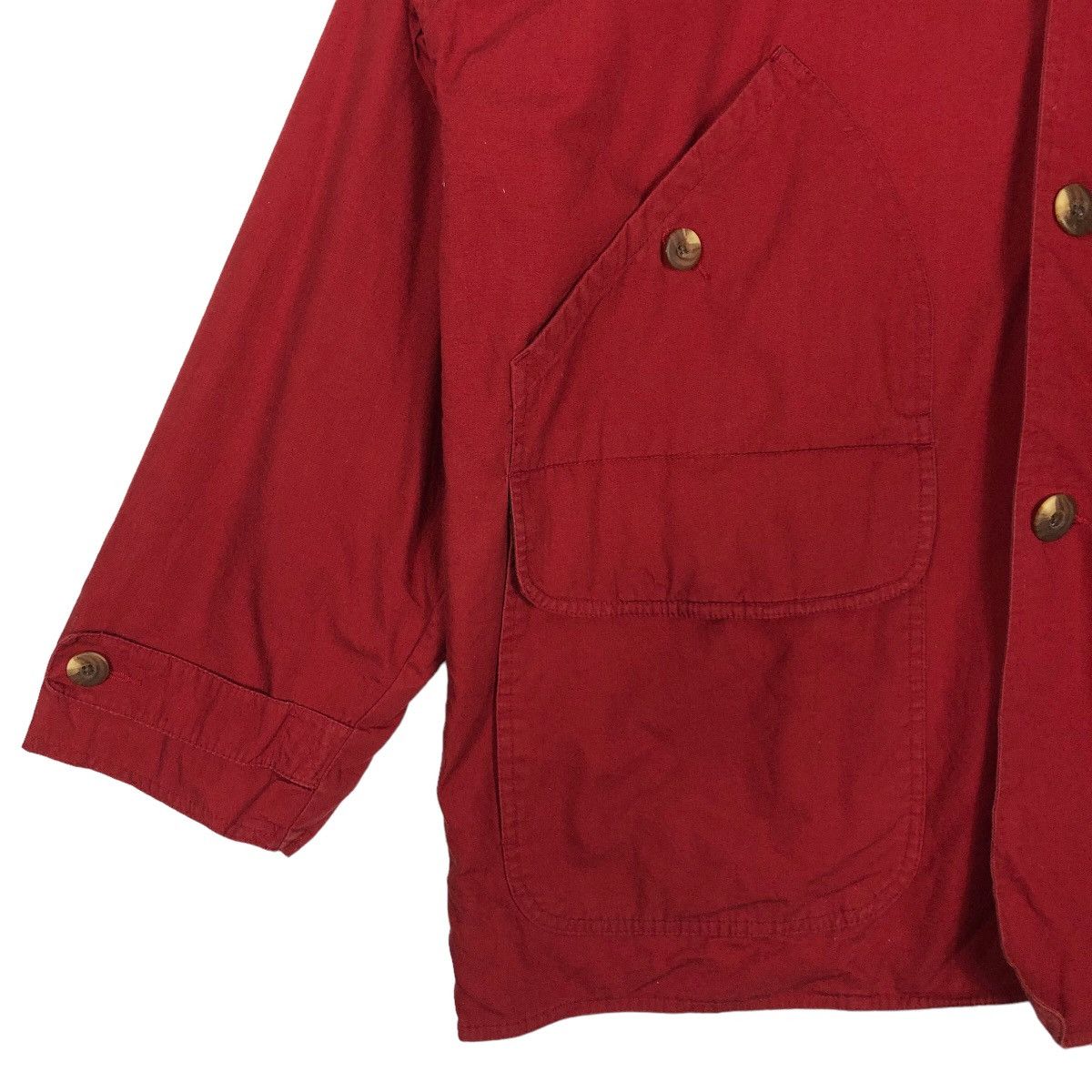 Japanese Brand 🔥90’s Intrepid Chore Jacket Cargo Blanket Lining Tartan Size US L / EU 52-54 / 3 - 4 Thumbnail