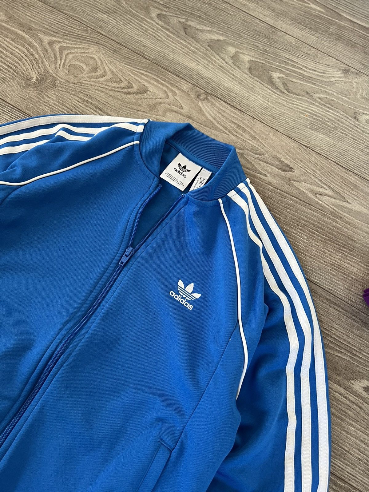 Adidas Adidas White Tags Avant Garde Three Stripes Y2K Zip Jacket Size US M / EU 48-50 / 2 - 9 Thumbnail