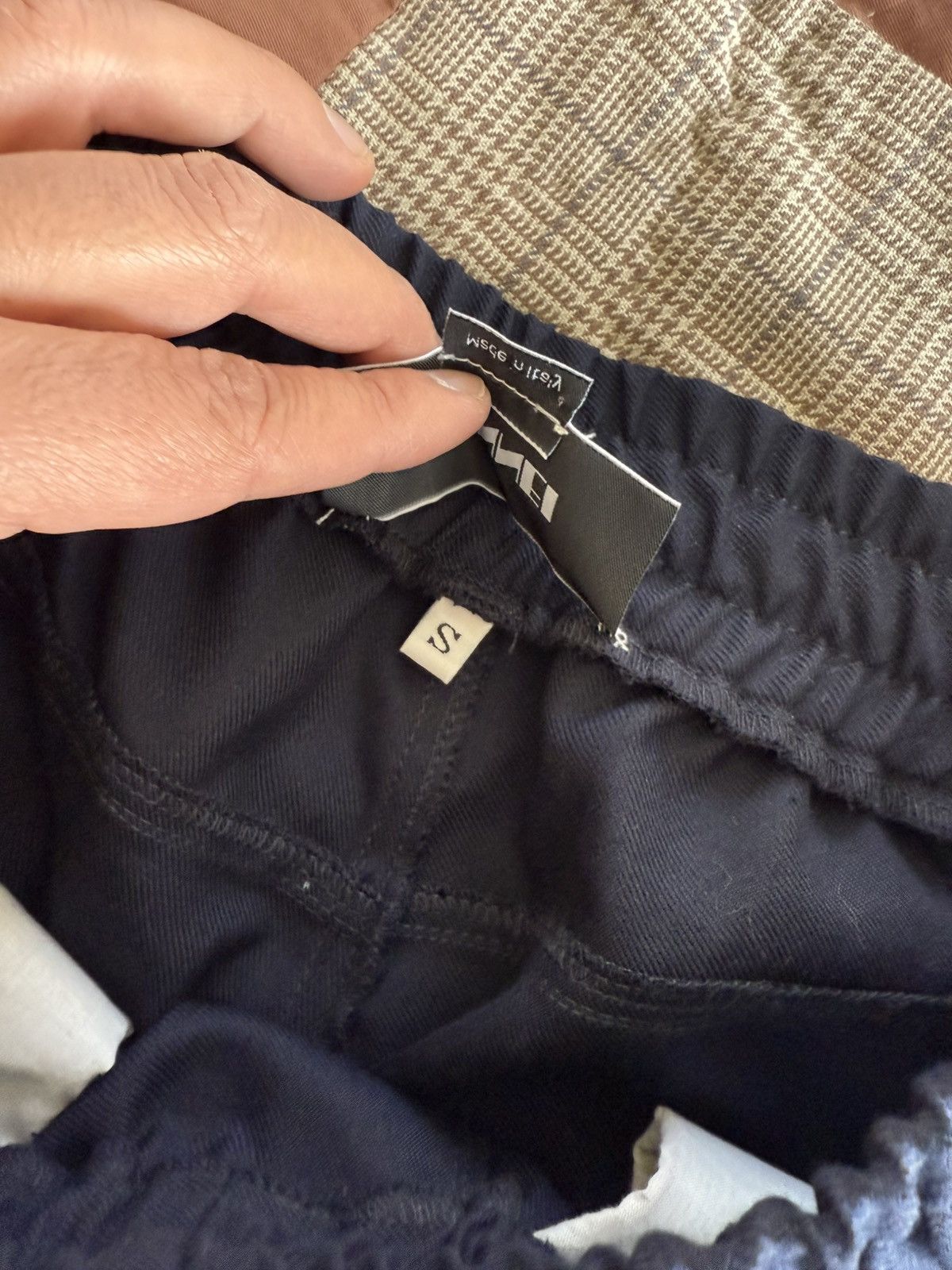Sunnei Sunnei dark navy casual loose pants Size US 30 / EU 46 - 2 Thumbnail