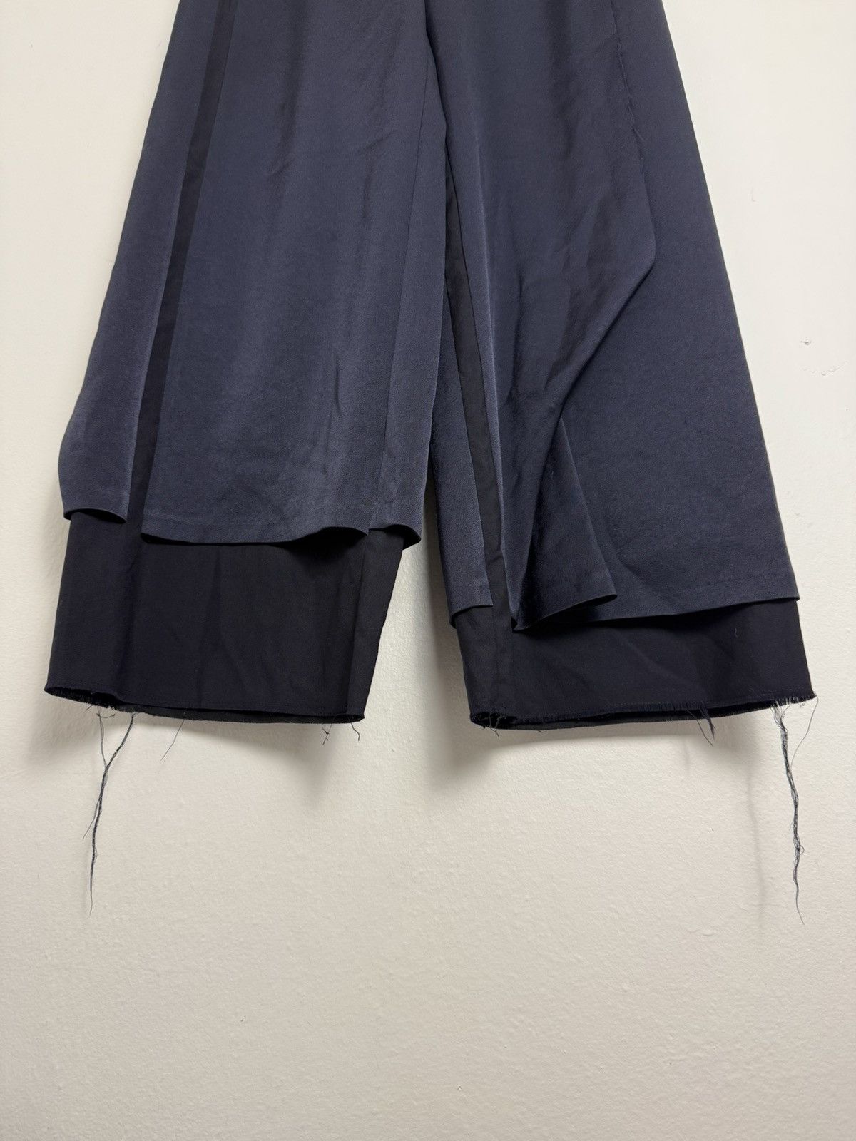 Undercover Double Layered Wide Wool Dress Pants Size US 29 - 2 Thumbnail