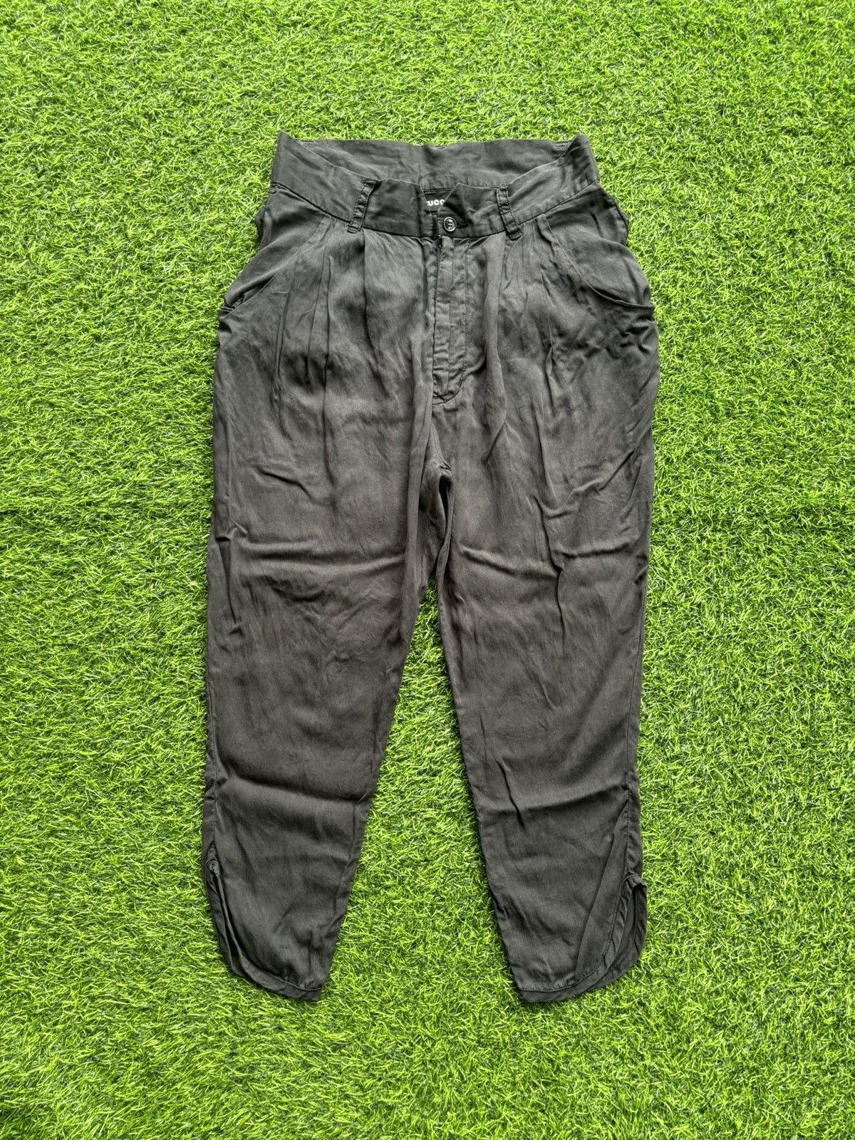 Issey Miyake Zucca Issey Miyake Black Pants Size 30" / US 8 / IT 44 - 1 Thumbnail