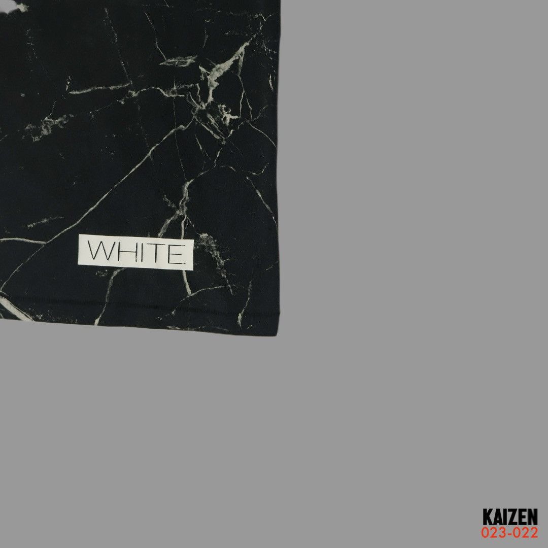 Off-White OFF-WHITE - CARAVAGGIO MARBLE TEE Size US XS / EU 42 / 0 - 6 Thumbnail