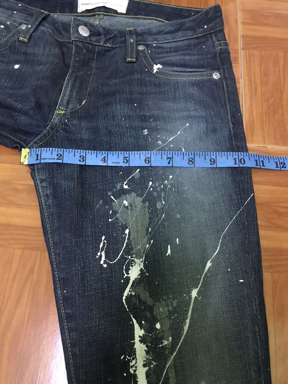 Japanese Brand paperdenim&cloth‼️ bootcut made in usa 13369 paint pants Size 28" / US 6 / IT 42 - 13 Thumbnail