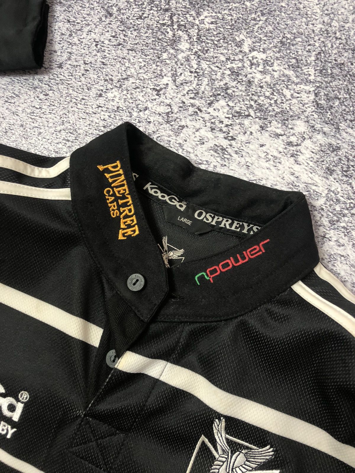 Other Men’s vintage jersey Rugby Ospreys size L y2k casual ykk Size US L / EU 52-54 / 3 - 5 Thumbnail
