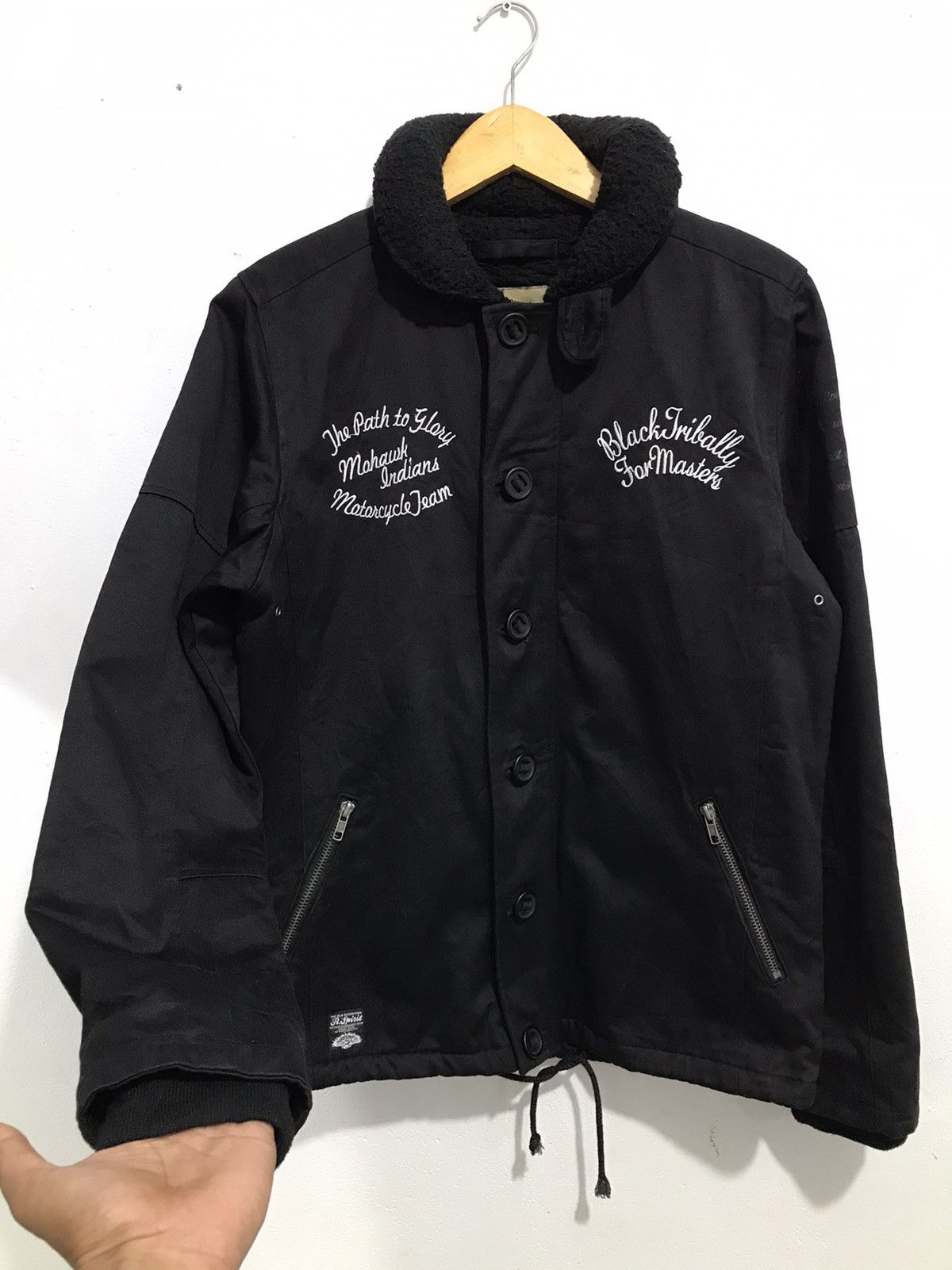 Hysteric Glamour Gothic Fleece Jacket Seditionaries Punk style Japan Size US M / EU 48-50 / 2 - 2 Thumbnail
