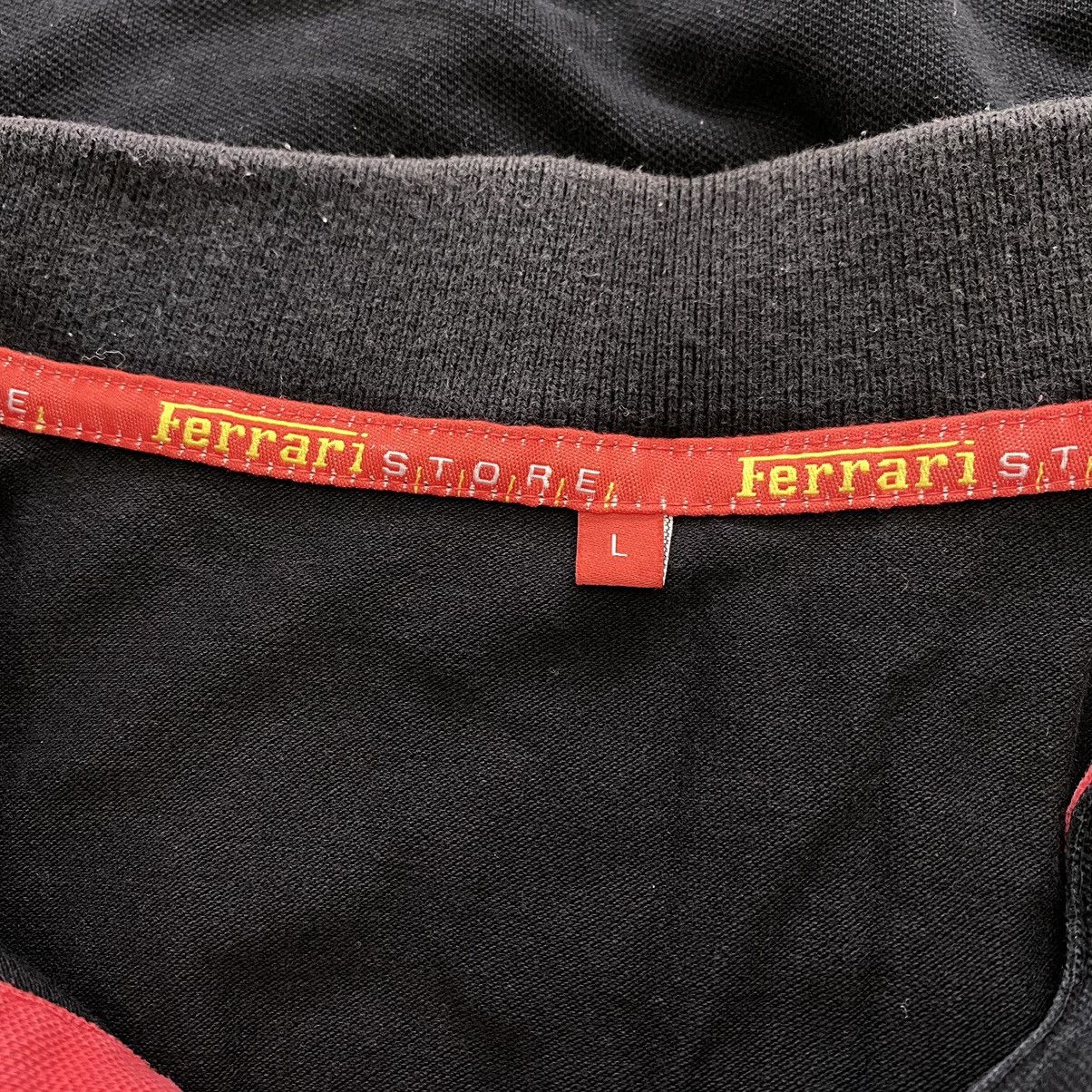 Ferrari FERRARI STORE Embroidered Logo Black Collar Button Up Shirt Size US L / EU 52-54 / 3 - 6 Thumbnail