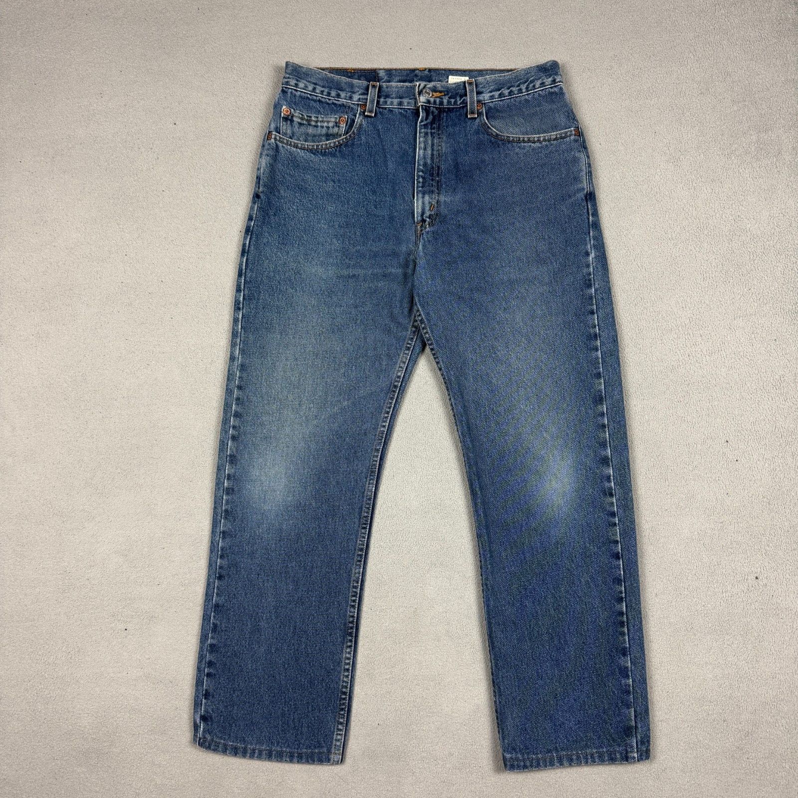 Levi's Vintage Levi's 505 W34 L30 Regular Straight Denim Jeans 90s Size US 34 / EU 50 - 9 Thumbnail