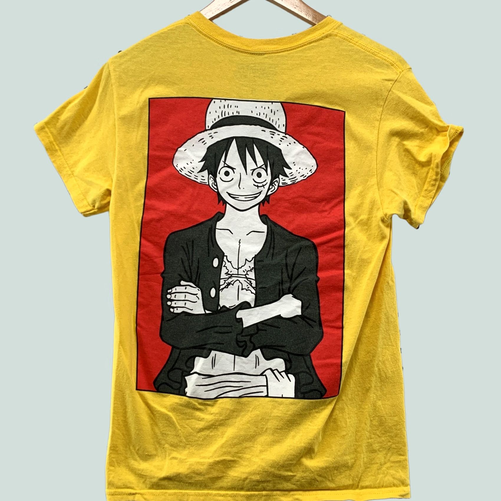 Ripple Junction One Piece Anime Shirt Yellow Mens Small Monkey D Luffy Ripple Junction Shirt Mens Small Yellow Anime Size US S / EU 44-46 / 1 - 1 Thumbnail