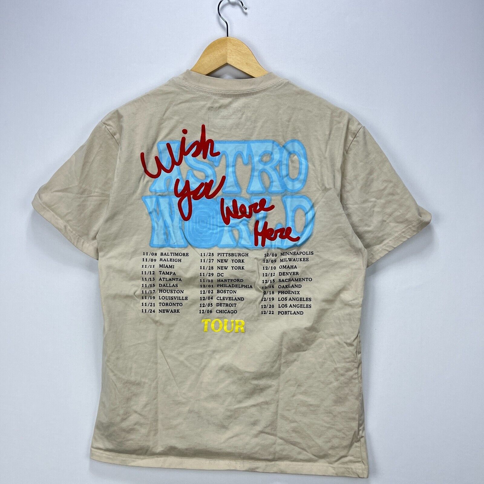 Travis Scott Astroworld Tour Sicko Mode Merch Medium