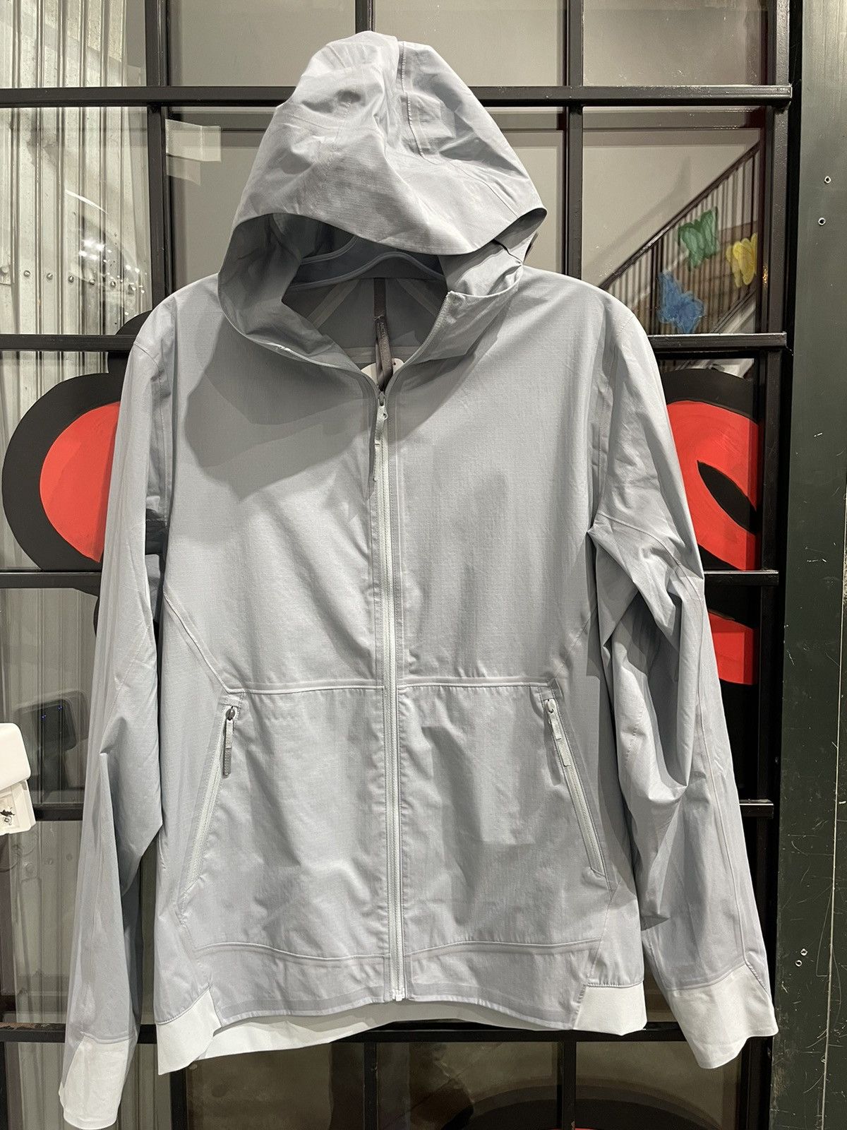 image of Arcteryx x Arcteryx Veilance 2021 S22 Sun Run Jacket Sample Lightweight Running in Grey (Size XS)