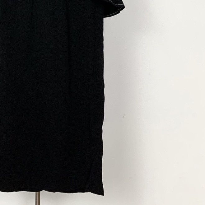 Sportmax Sportmax Black V-neck Sleeveless Dress K26WX Size XS / US 0-2 / IT 36-38 - 4 Thumbnail