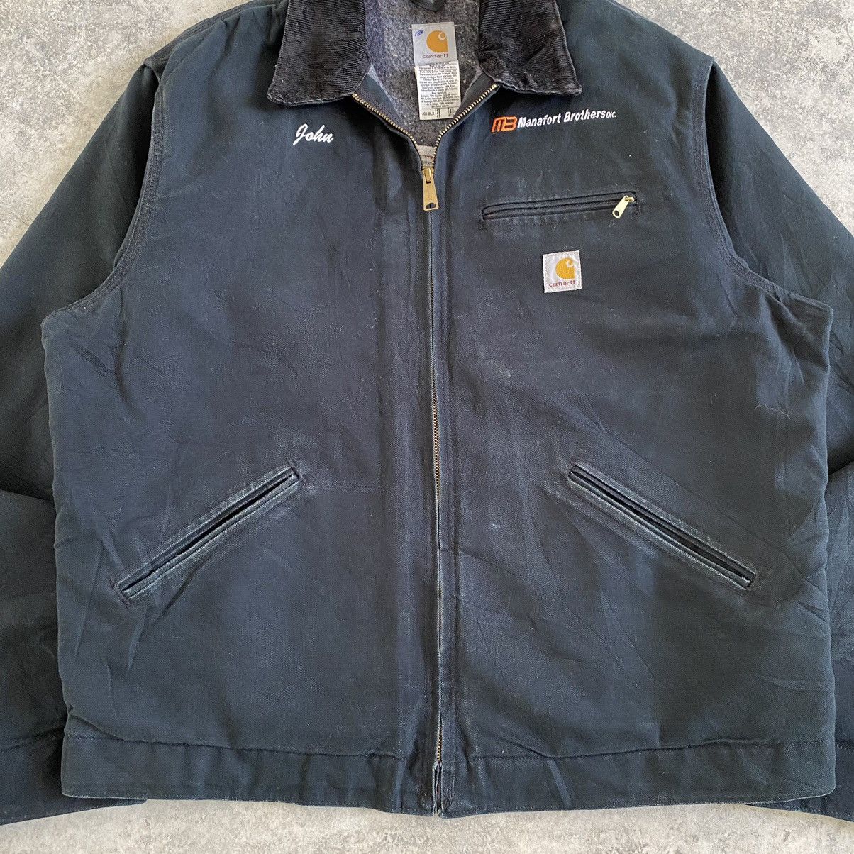 Carhartt Vintage Carhartt Detroit Blanket Lined Worker Jacket J01 Size US L / EU 52-54 / 3 - 4 Thumbnail