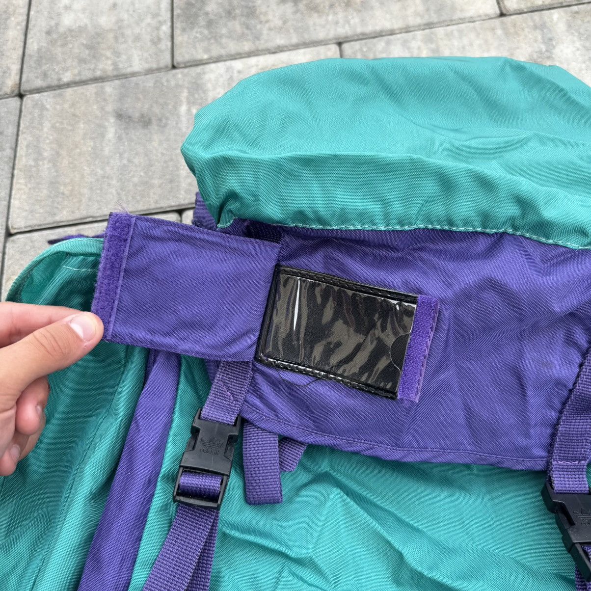 Adidas CRAZY! Adidas Retro 90s Pro 50 Himalaya Backpack Hiking Rare Size ONE SIZE - 7 Thumbnail
