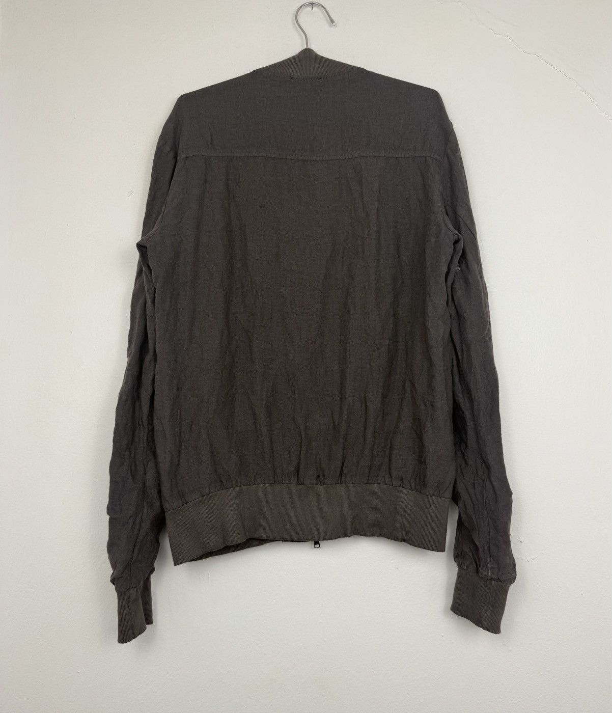 Lost & Found Ria Dunn Lost & Found Rooms Oversized Wrinkled Linen Bomber Jacket Size US XS / EU 42 / 0 - 3 Thumbnail