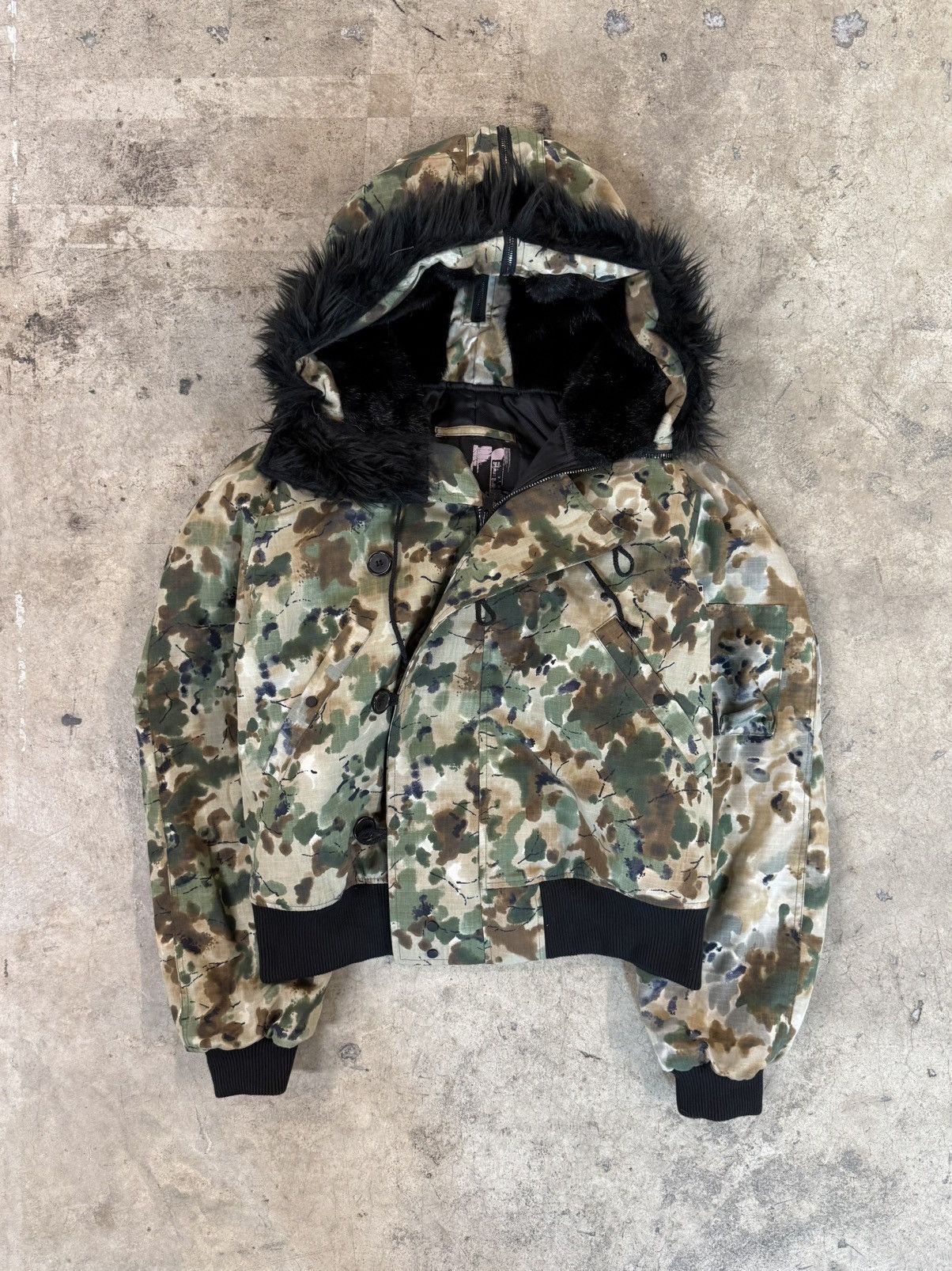 ALEXANDER DIGENOVA Alexander Digenova Camo Helicopter Jacket Size US M / EU 48-50 / 2 - 1 Thumbnail
