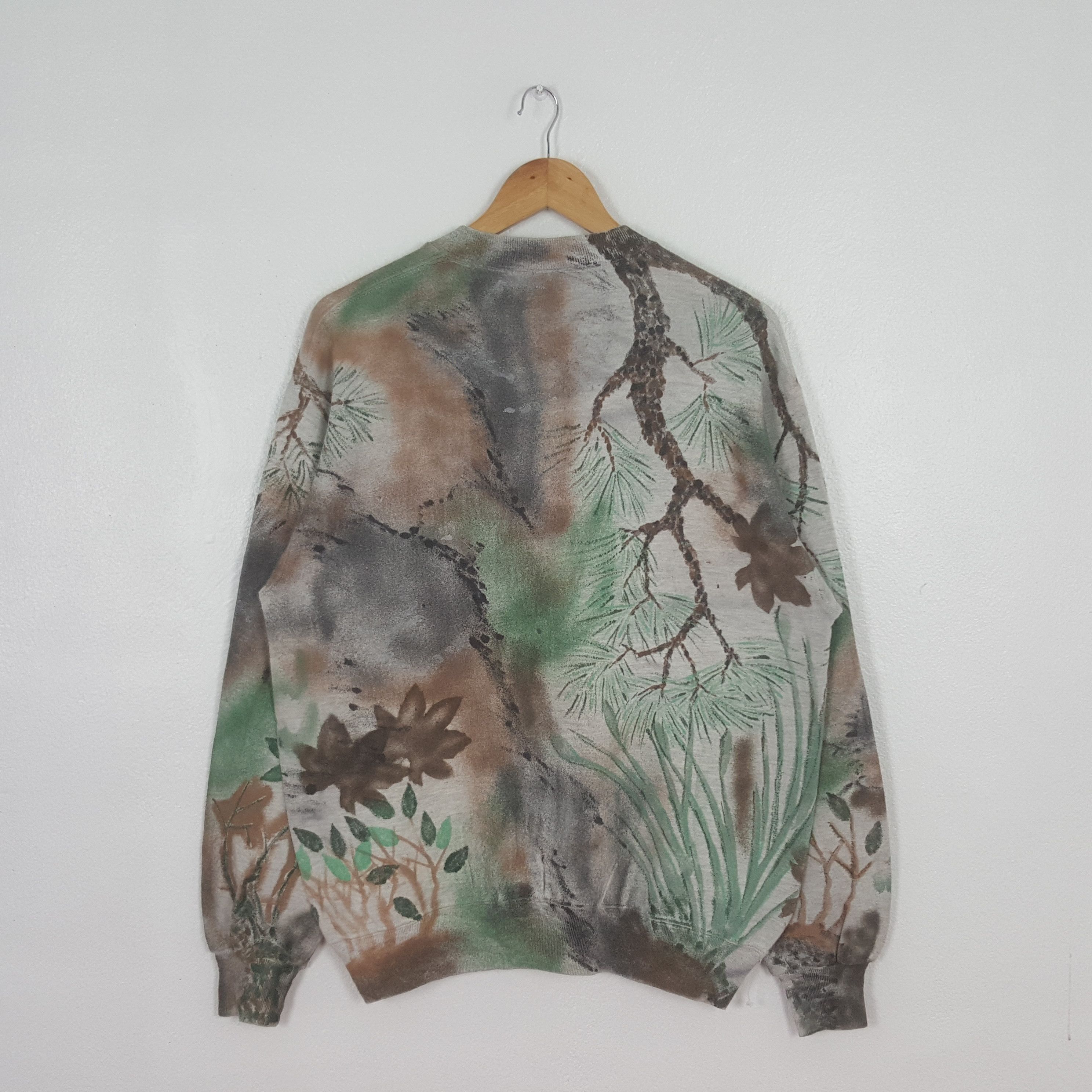 Jerzees Vintage 90's Paint Work Jerzees Sweatshirt C324N7 Size US M / EU 48-50 / 2 - 3 Thumbnail