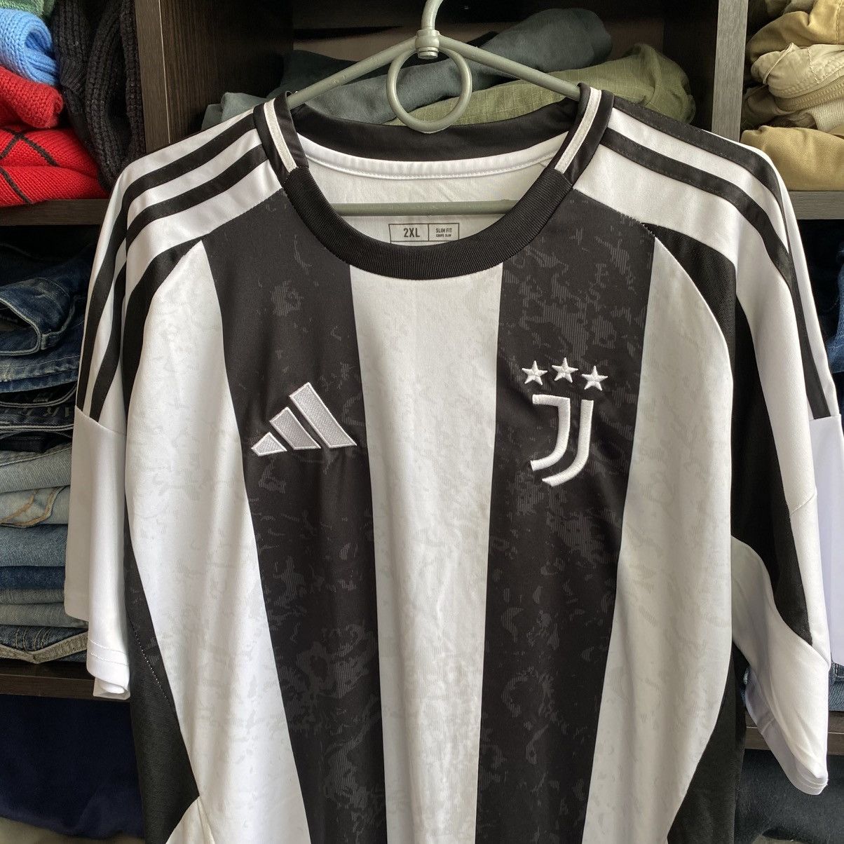 Adidas Mens Adidas FC Juventus 2024 Soccer Team jersey Size US XXL / EU 58 / 5 - 2 Thumbnail