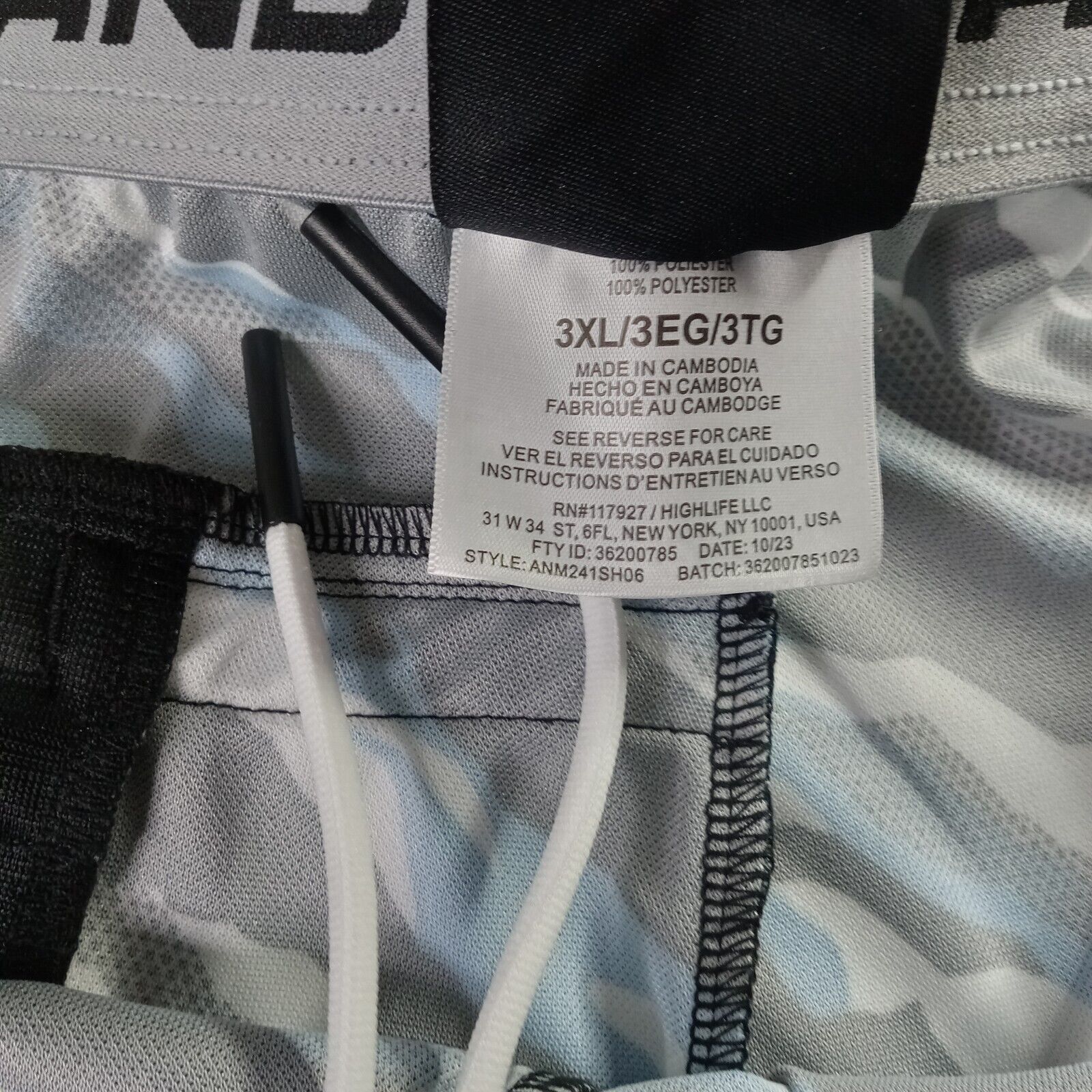 Other 2 AND1 Offense Gym Shorts Mens 3XL Blue Black Gray 8" Inseam Size US 44 / EU 60 - 4 Thumbnail