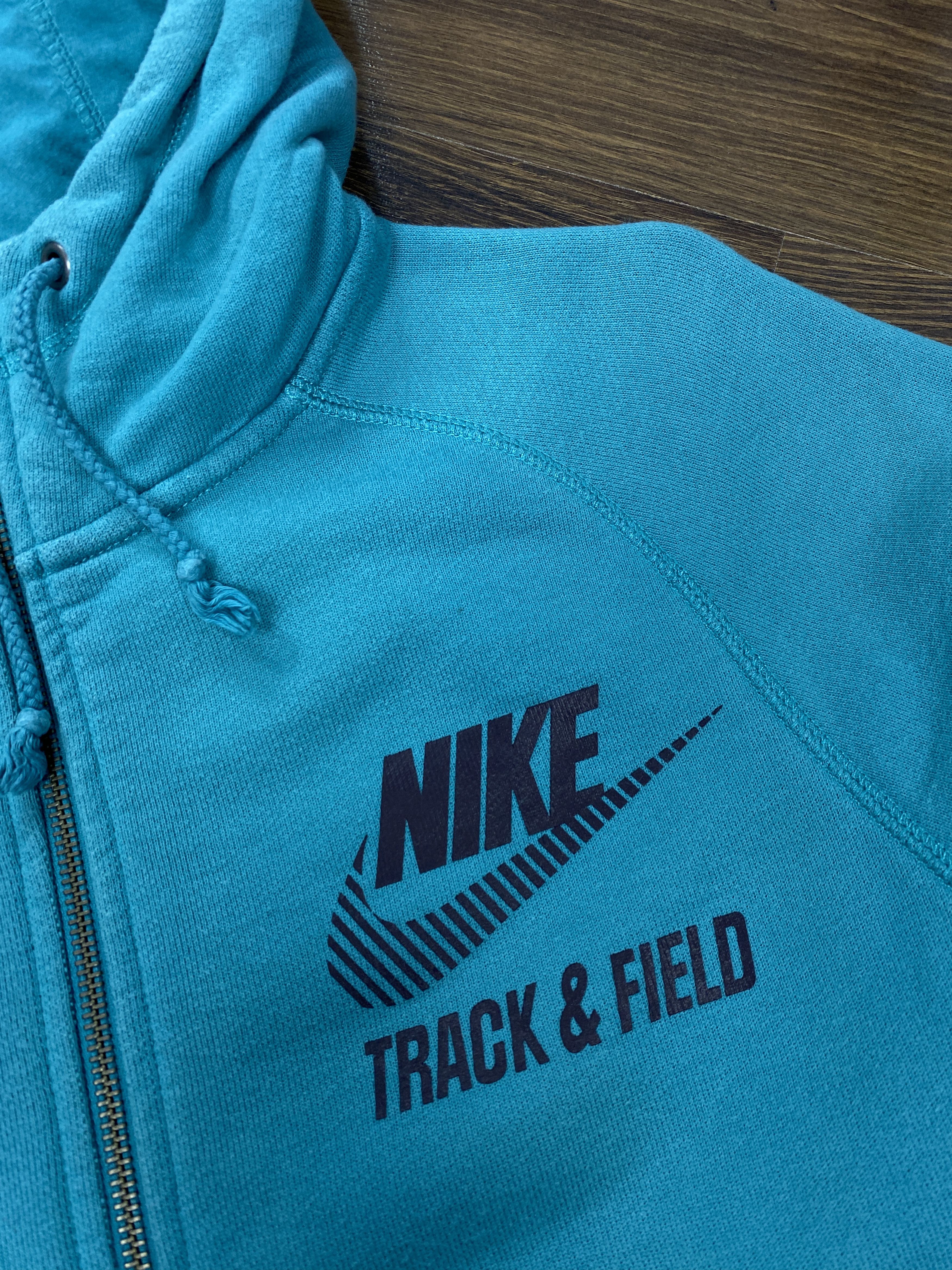 Nike × Vintage Nike Track & Field vintage zip hoodie y2k Size US M / EU 48-50 / 2 - 6 Thumbnail