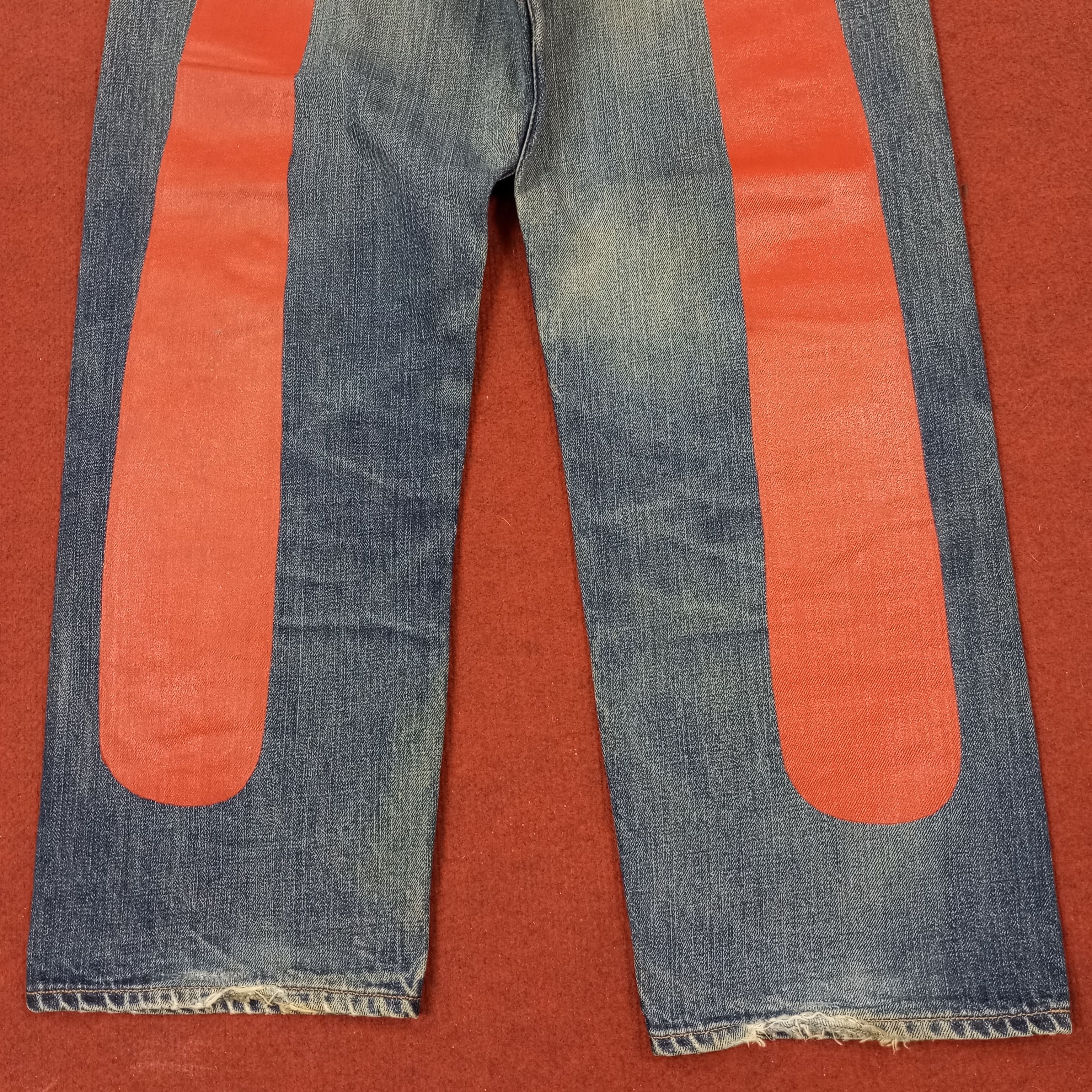 Evisu Vintage Evisu Japanese Brand Custom Daicock Jeans c235n5 Size US 27 - 3 Thumbnail