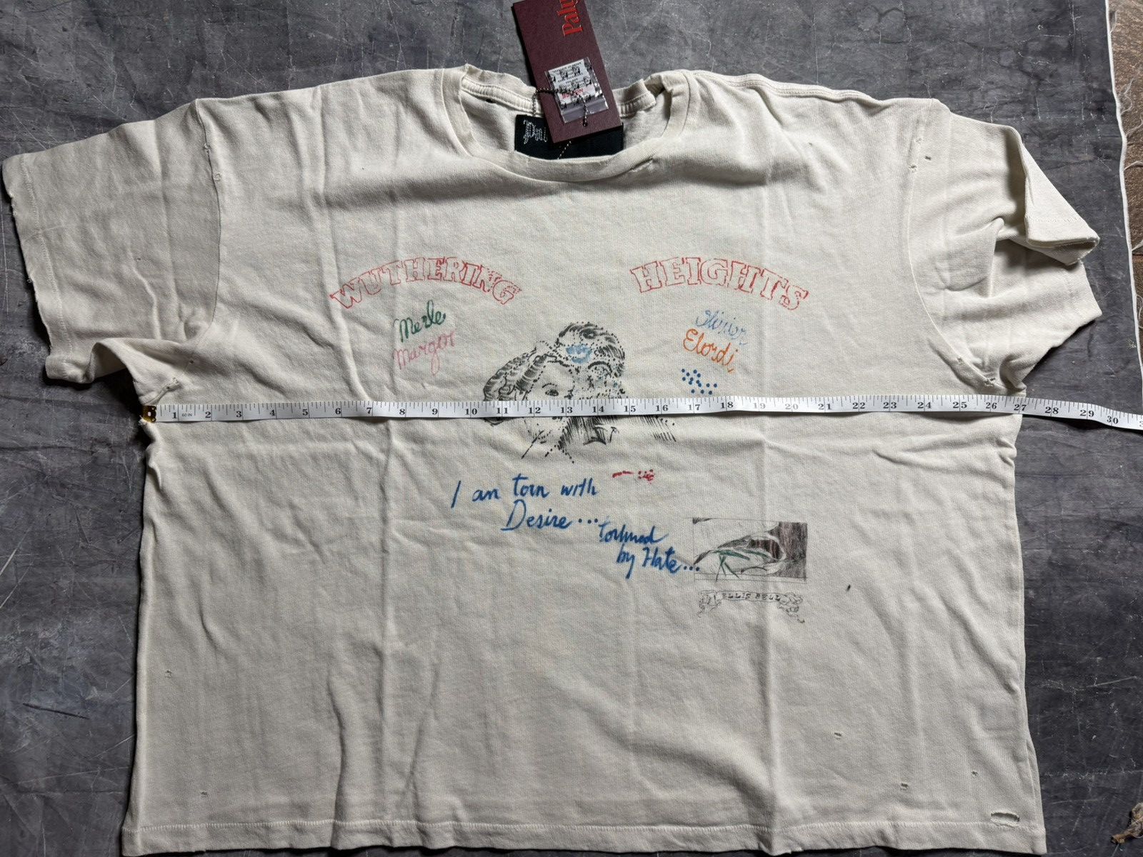 Paly Hollywood Paly Hollywood Wuthering Heights Tee Size US M / EU 48-50 / 2 - 11 Thumbnail