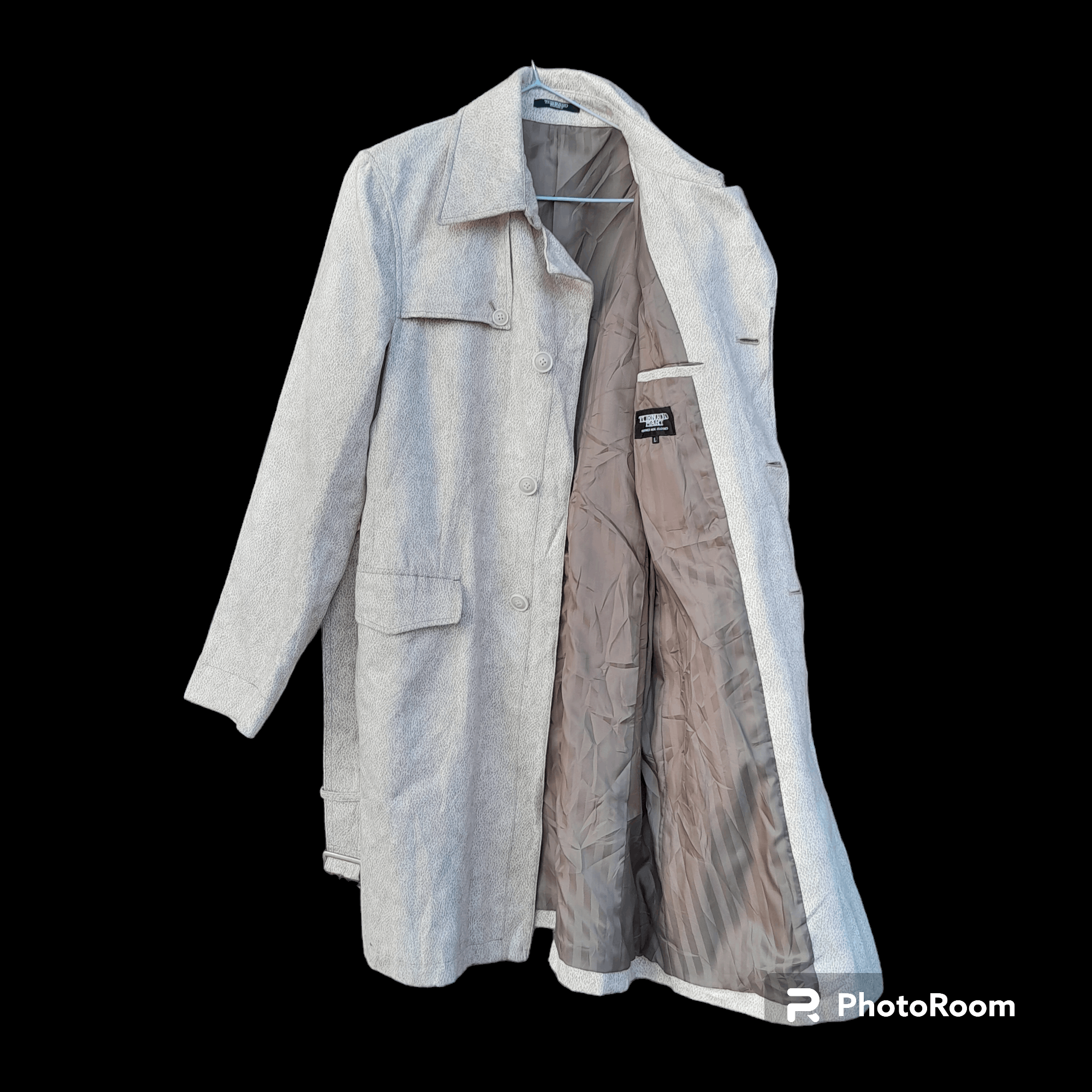 Tornado Mart ❗FINAL DROP❗TORNADO MART POLYSTER TRENCH COAT UNISEX Size US L / EU 52-54 / 3 - 4 Thumbnail