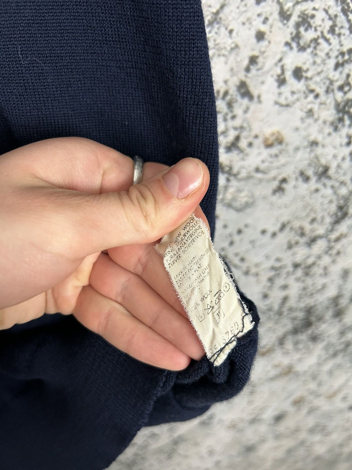 Lacoste Vintage Lacoste 90s Wool Vest Made in France Rare Size US M / EU 48-50 / 2 - 6 Thumbnail