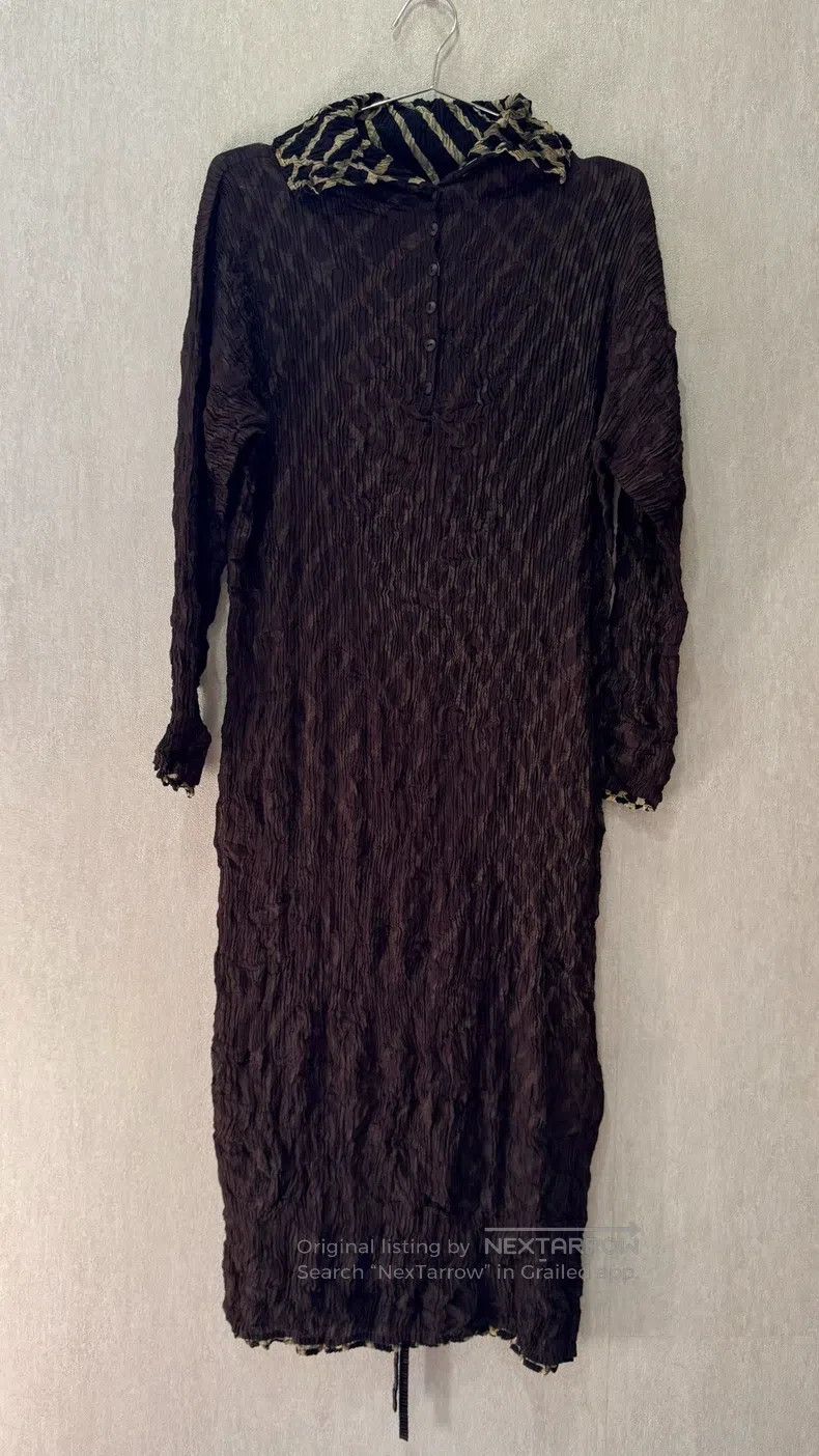 Issey Miyake Issey Miyake Soft and Skin-friendly Crepe Vintage Dress Size M / US 6-8 / IT 42-44 - 3 Thumbnail