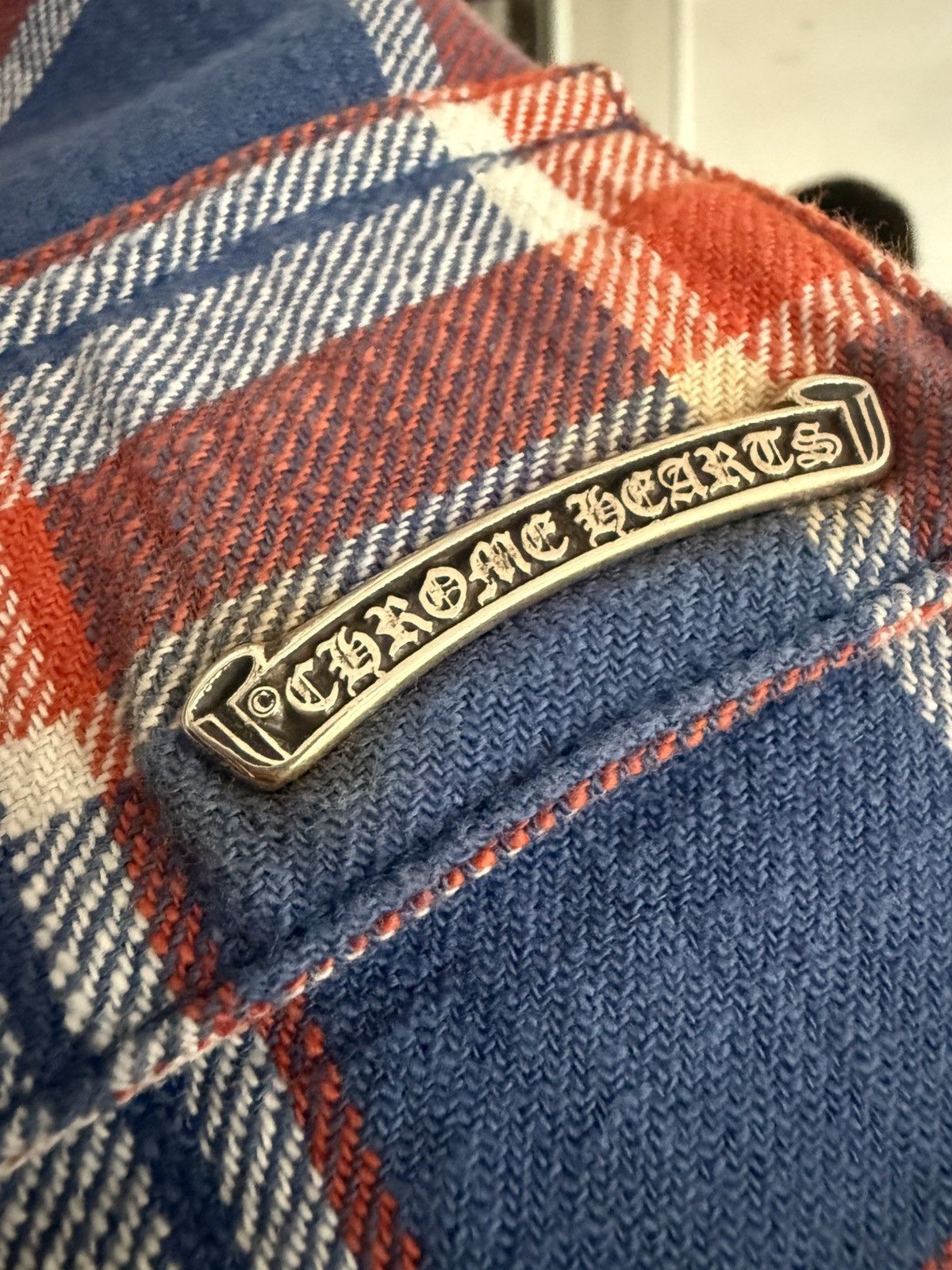 Chrome Hearts Chrome hearts flanel button shirt Size US M / EU 48-50 / 2 - 7 Thumbnail