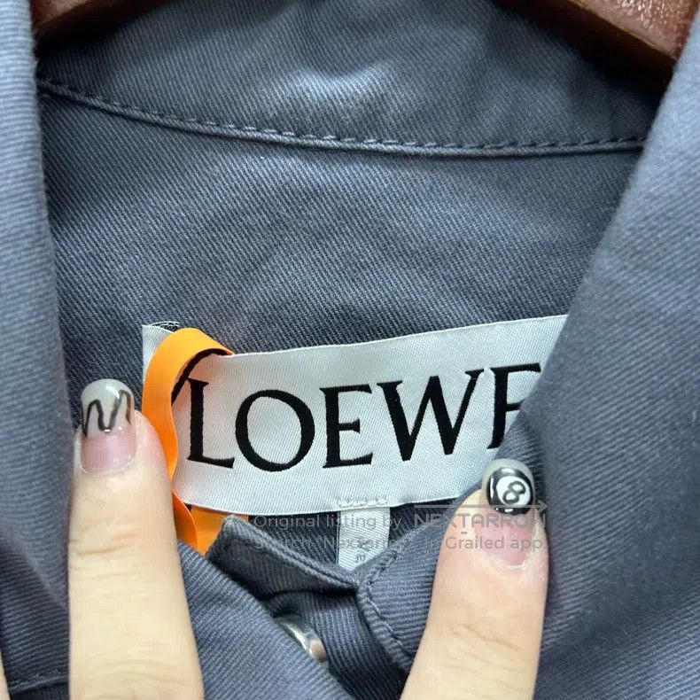 Loewe Loewe Leather Patched Jacket Size XXS / US 00 / IT 34 - 4 Thumbnail