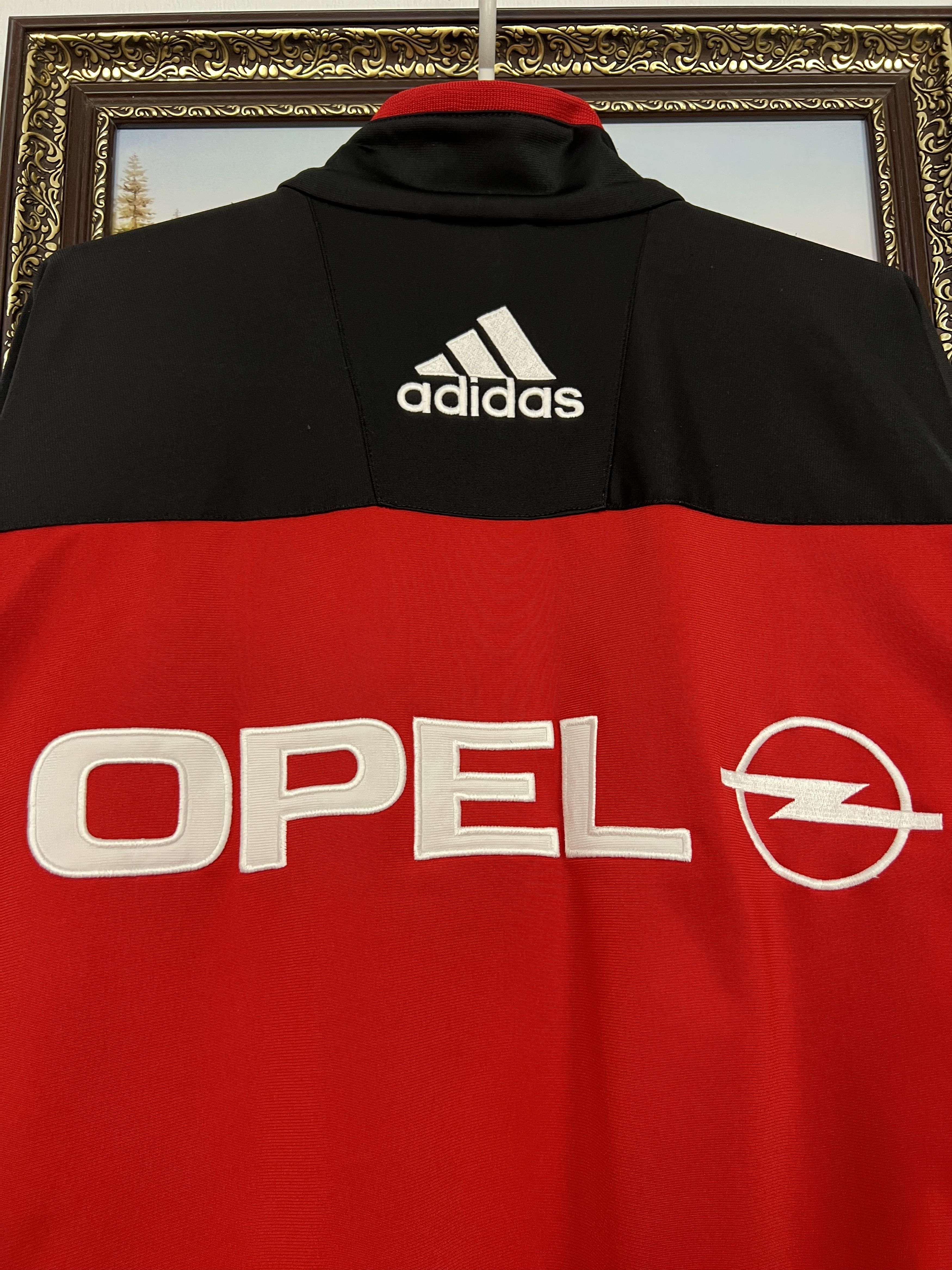 Adidas Vintage 90's Adidas AC Milan Football Jacket Soccer Mens Size US M / EU 48-50 / 2 - 12 Thumbnail