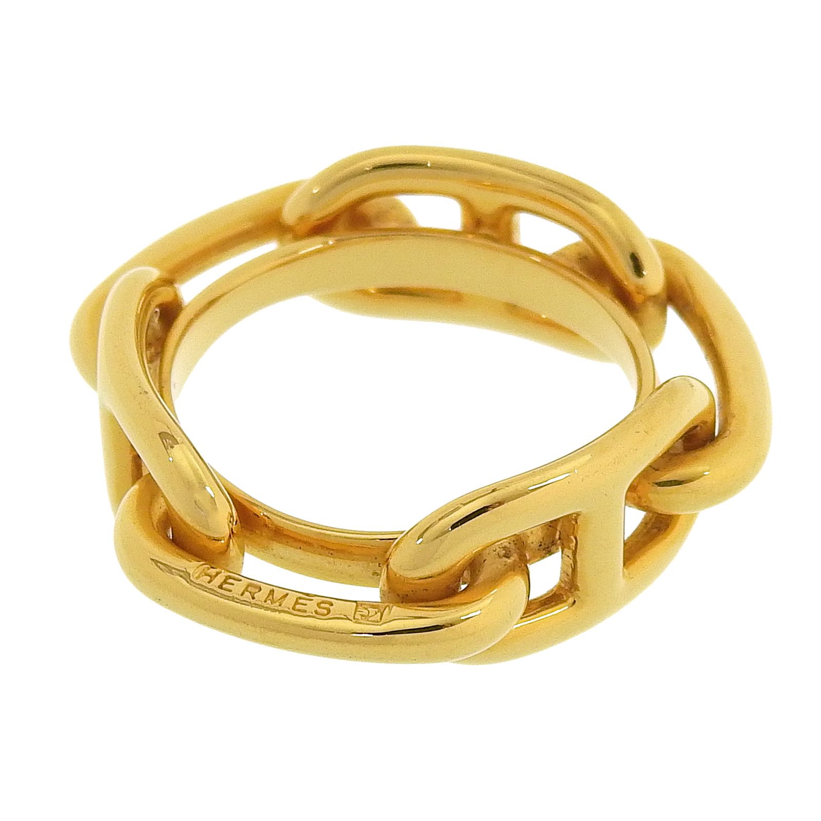 Hermes Hermes Hermes Rugate Chne Scarf Ring Metal Other DUTY FREE for USA Size ONE SIZE - 1 Thumbnail