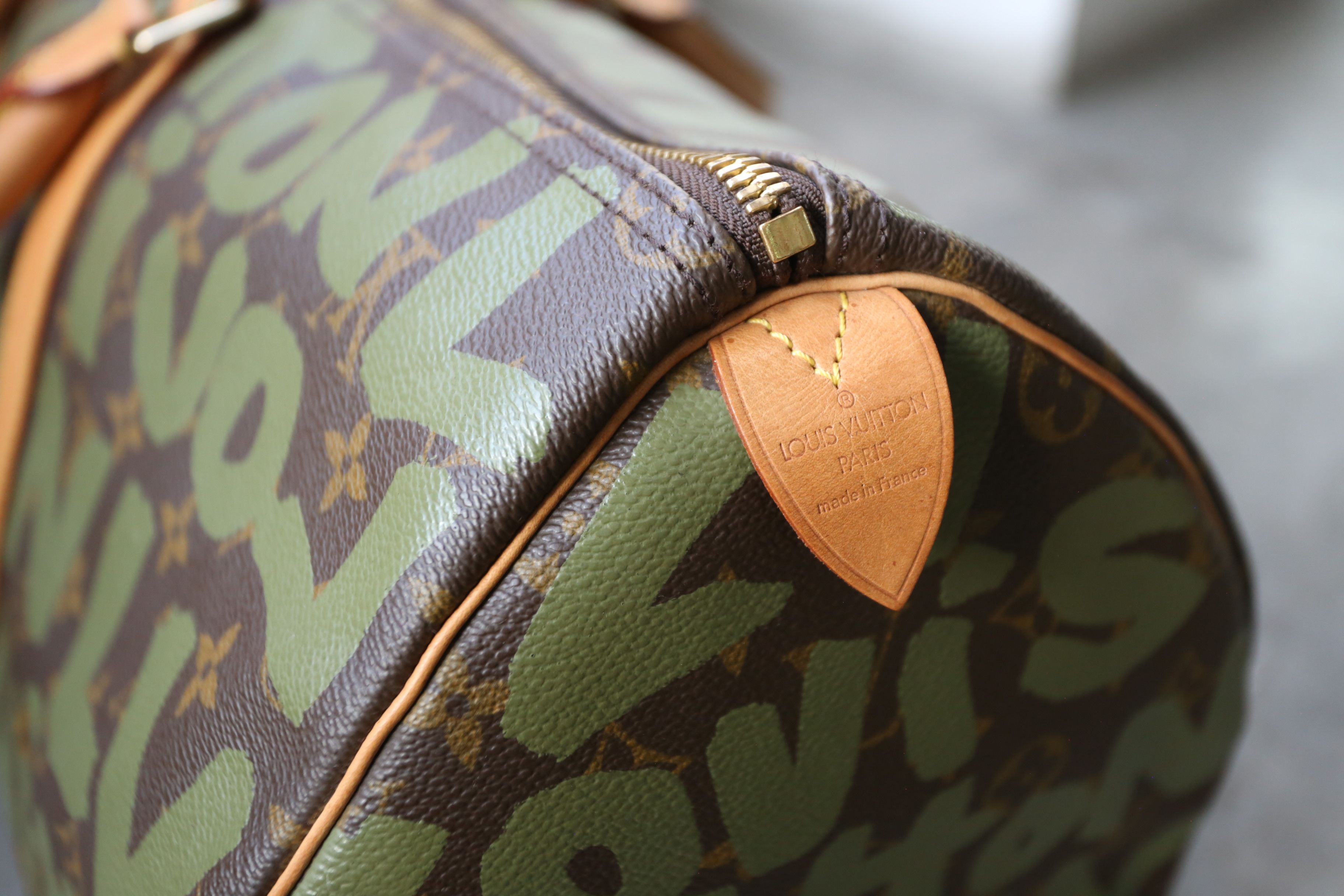 Louis Vuitton × Stephen Sprouse LV - Stephen Sprouse - MJ - S/S 01 - Graffiti Keepall 50 Size ONE SIZE - 7 Thumbnail