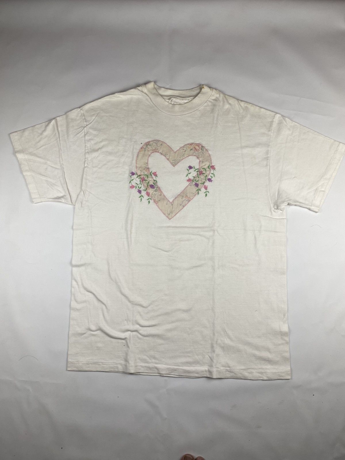 Vintage Vintage Art Love bordery tshirt Size US L / EU 52-54 / 3 - 2 Thumbnail