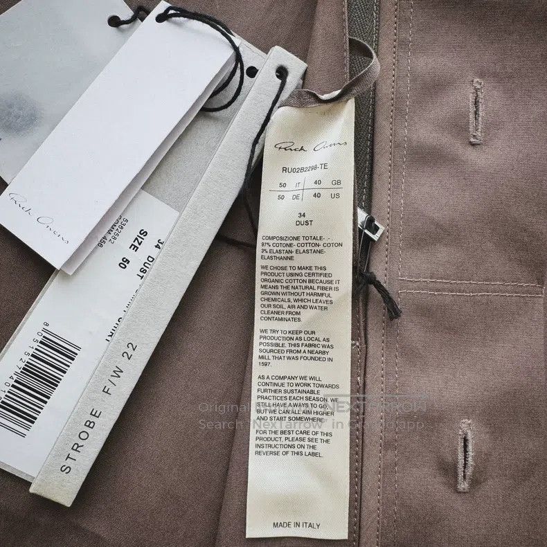 Rick Owens Rick Owens 22FW Poster Show Designer Shirt Short Sleeve Ja Size US M / EU 48-50 / 2 - 8 Thumbnail