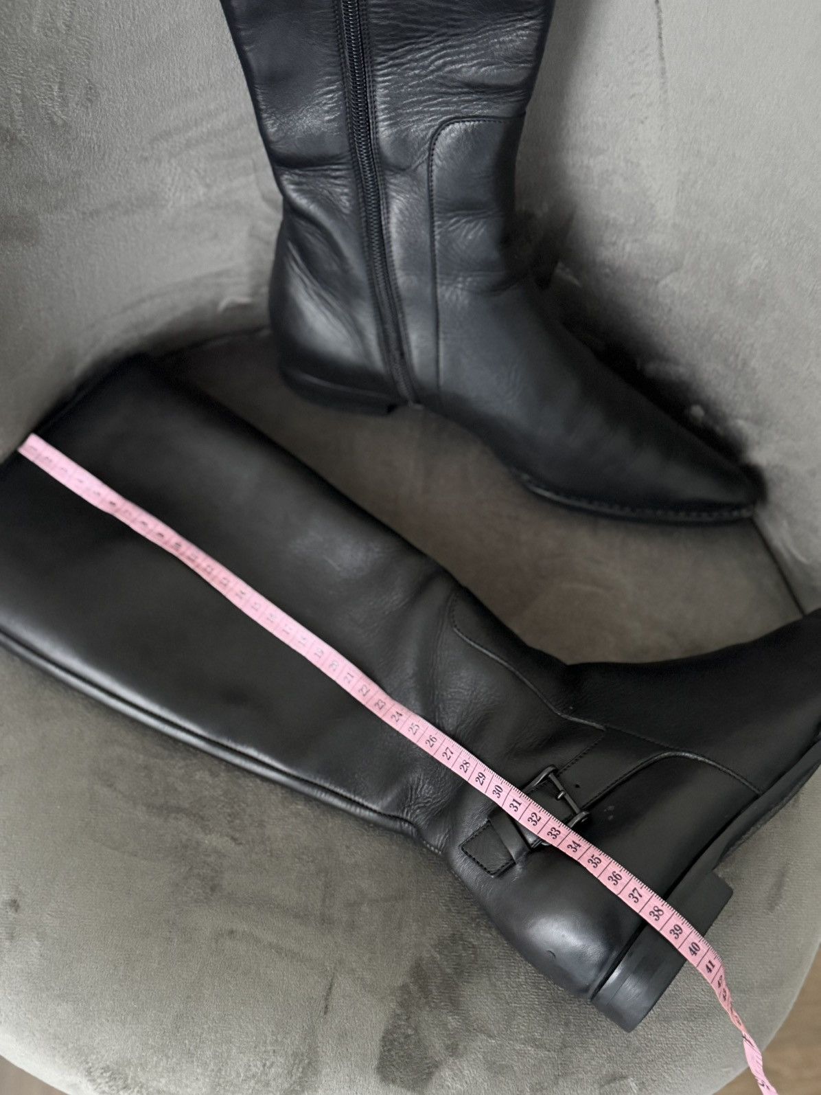 Gucci Gucci by Tom Ford Rare Vintage Moto Racing Y2K Leather boots Size US 7 / IT 37 - 13 Thumbnail