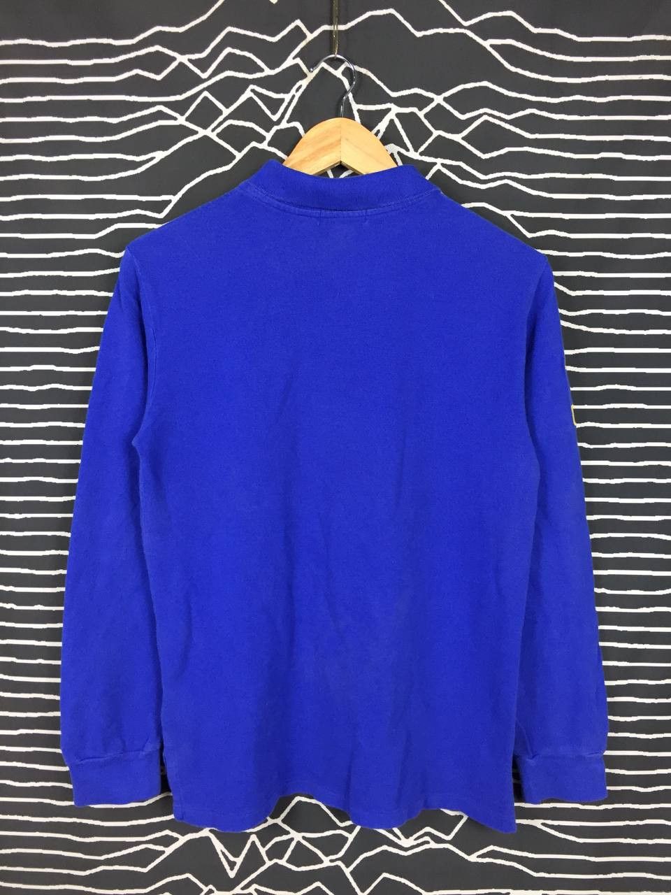 Polo Ralph Lauren Vtg Polo Ralph Lauren Big Logo Longsleeve Polo Tee Youth L Size US S / EU 44-46 / 1 - 8 Thumbnail